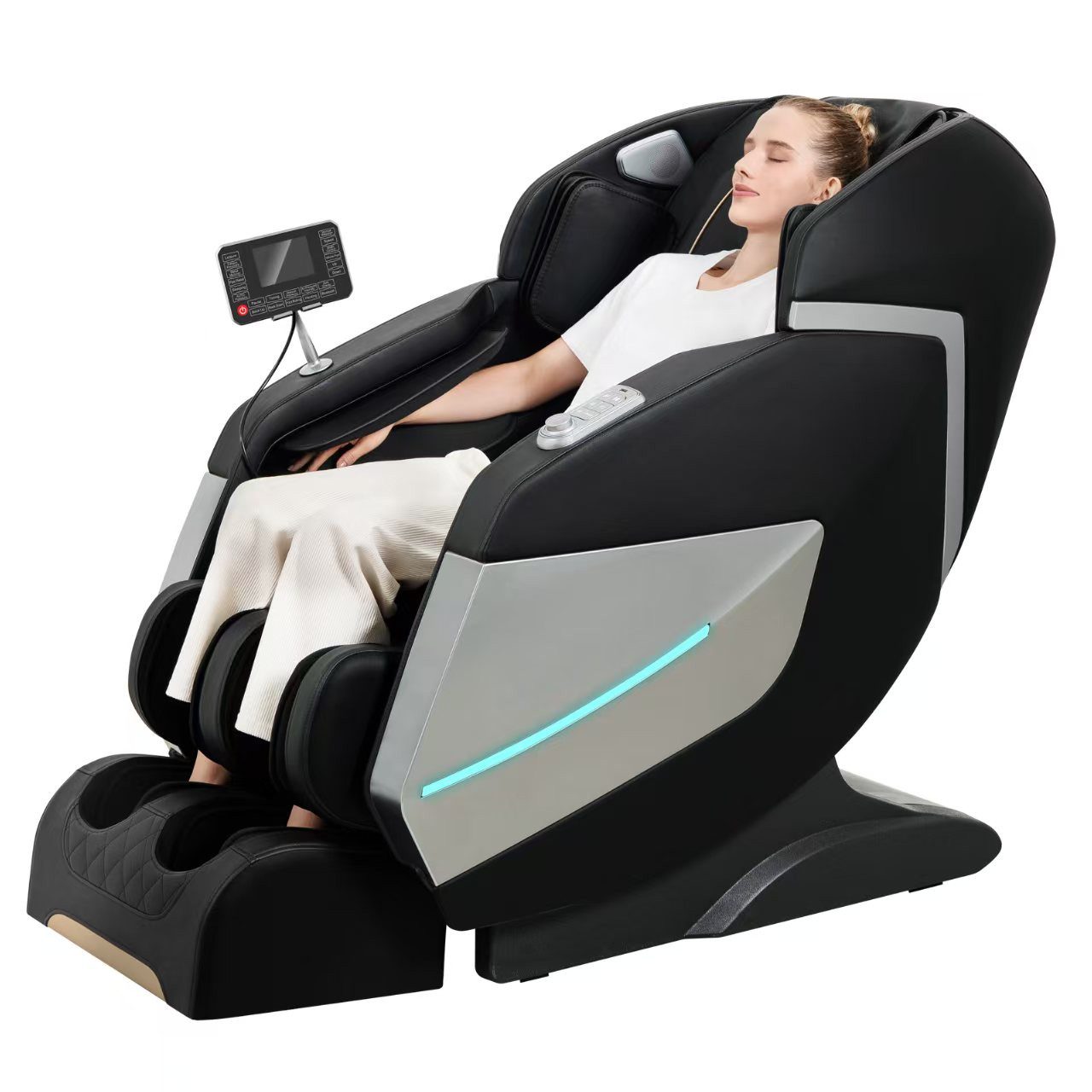 RelaxOra Massagesessel Massagestuhl, 3D Zero-Gravity Massagesessel mit SL-T günstig online kaufen