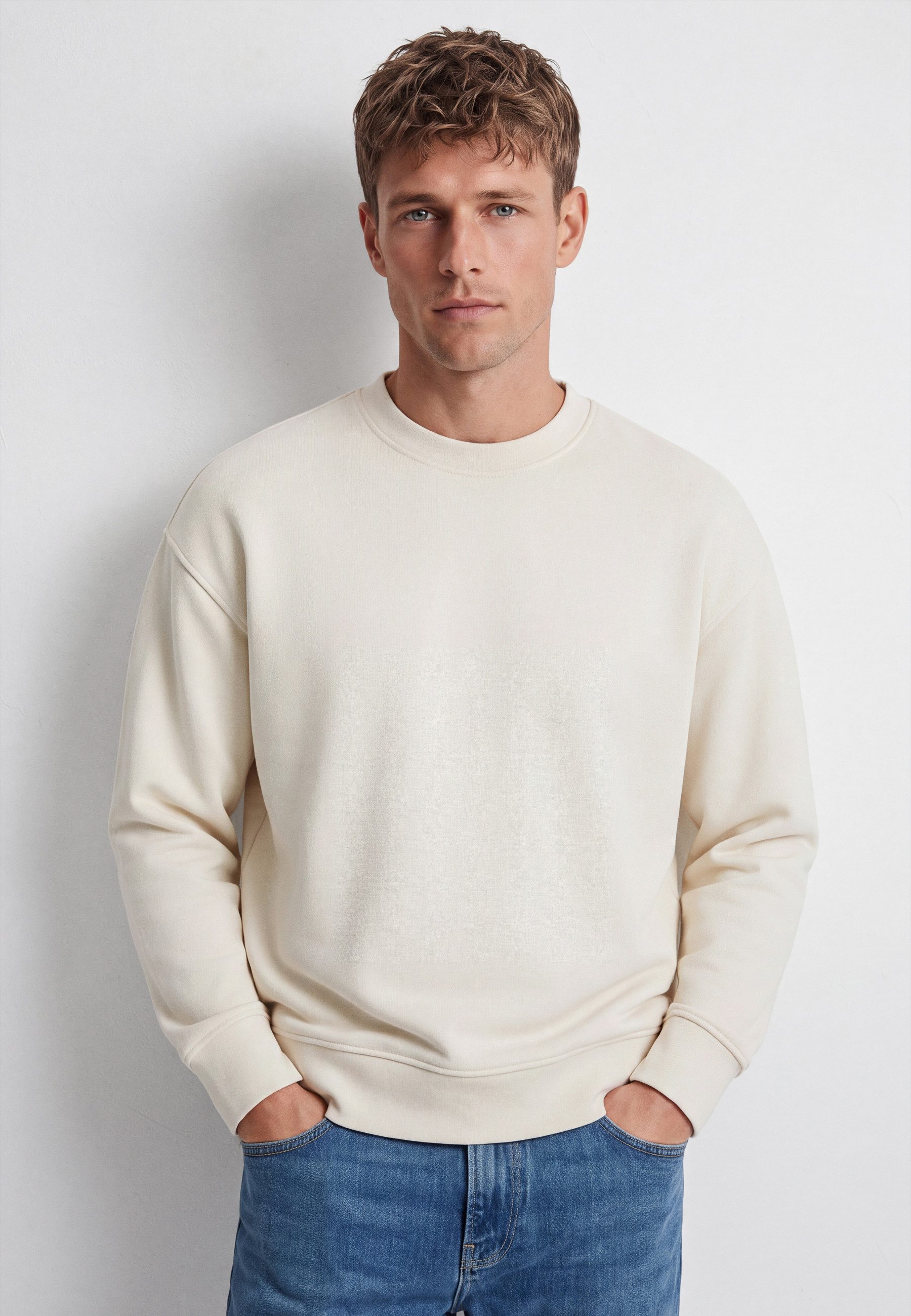 Mavi Rundhalspullover CREW NECK SWEATSHIRT Premium Sweatshirt