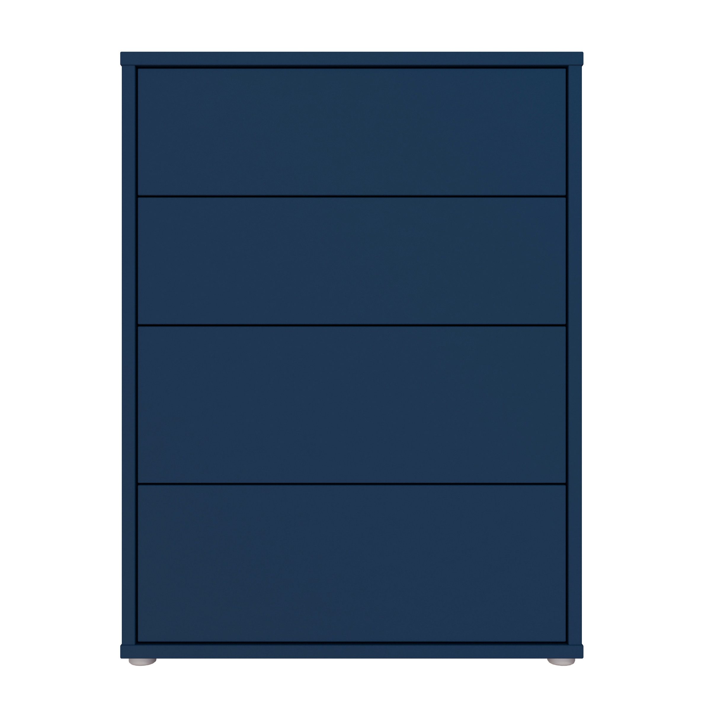 PREISBRECHER Schubkastenkommode ALICE SPRINGS, in Nachtblau - 74,5x99,1x34,9cm (BxHxT)