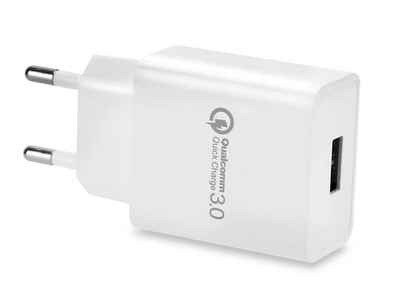 Cadorabo Quick Charge USB Netzteil USB-Adapter, Quick Charge USB Netzteil - Schnellladefunktion
