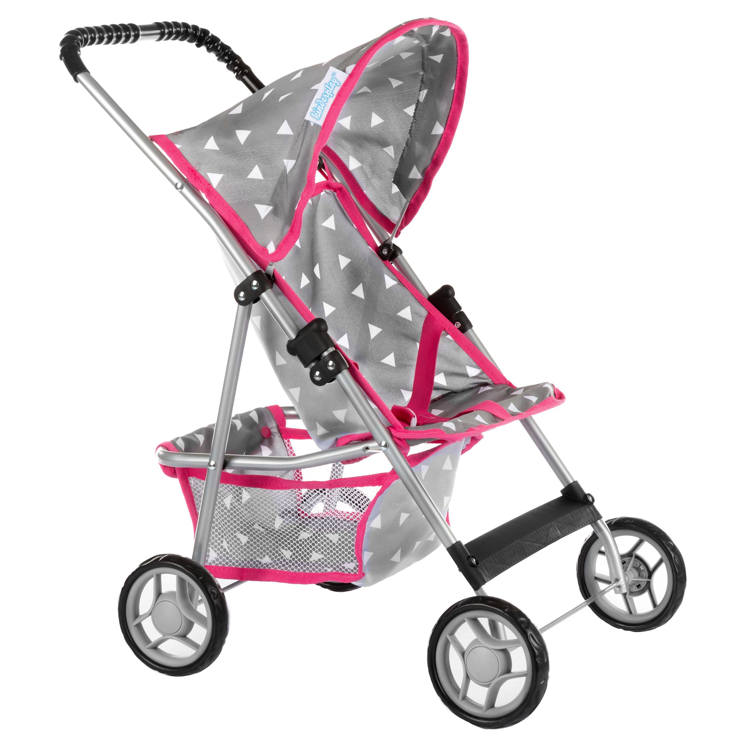 Puppenwagen Puppenwagen, Puppenbuggy ab 3 Jahre