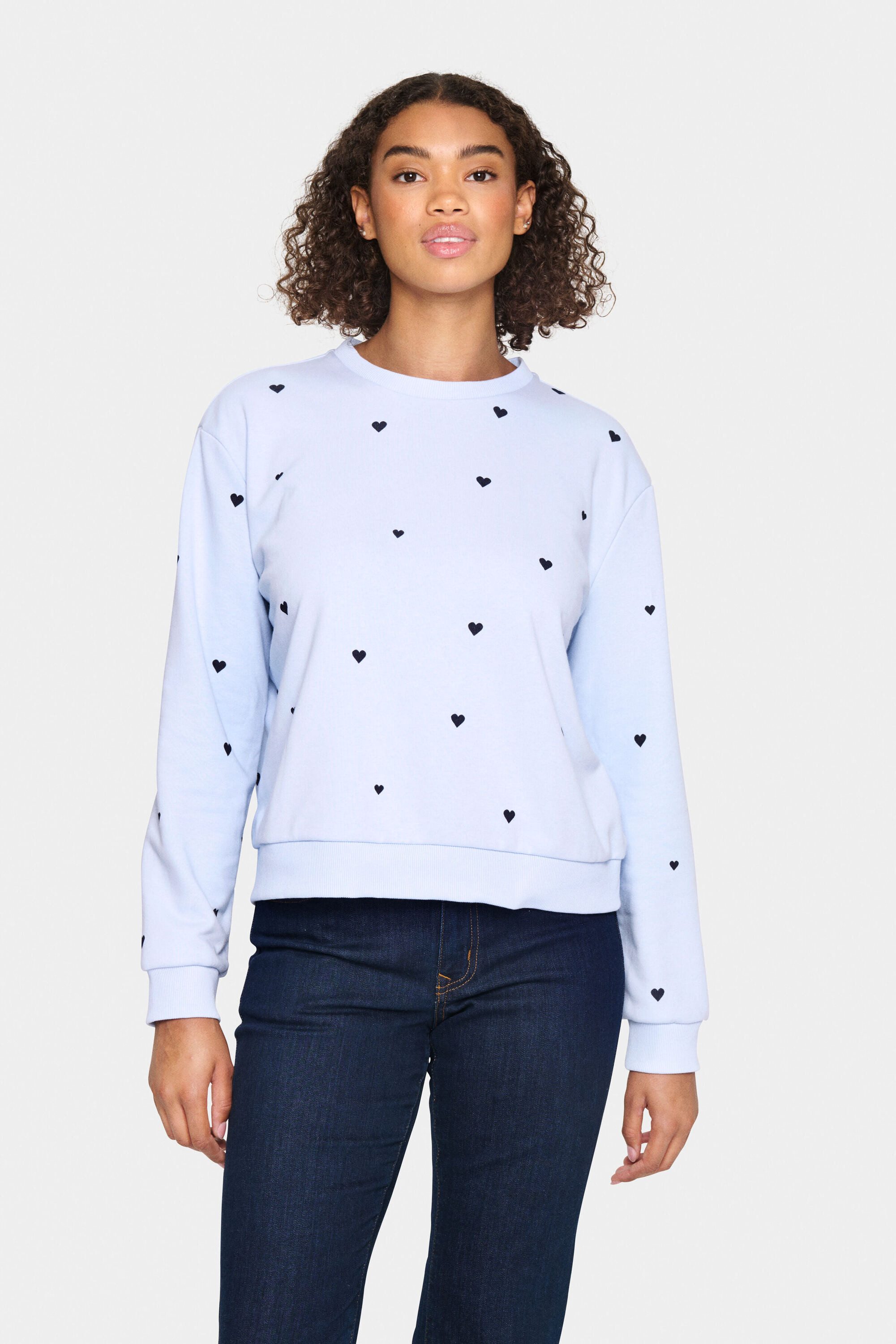 Saint Tropez Fleecepullover Sweatshirt DagnaSZ günstig online kaufen