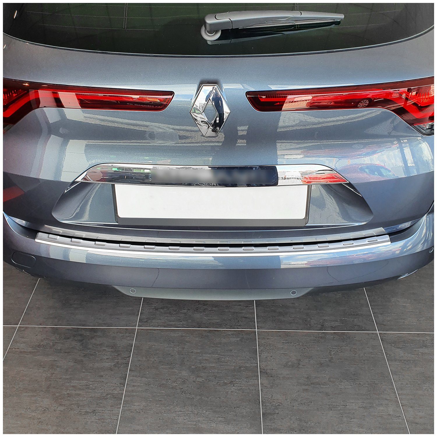tuning-art Ladekantenschutz L434 Edelstahl passgenau für Renault Mégane 4 Grandtour FL 2021-