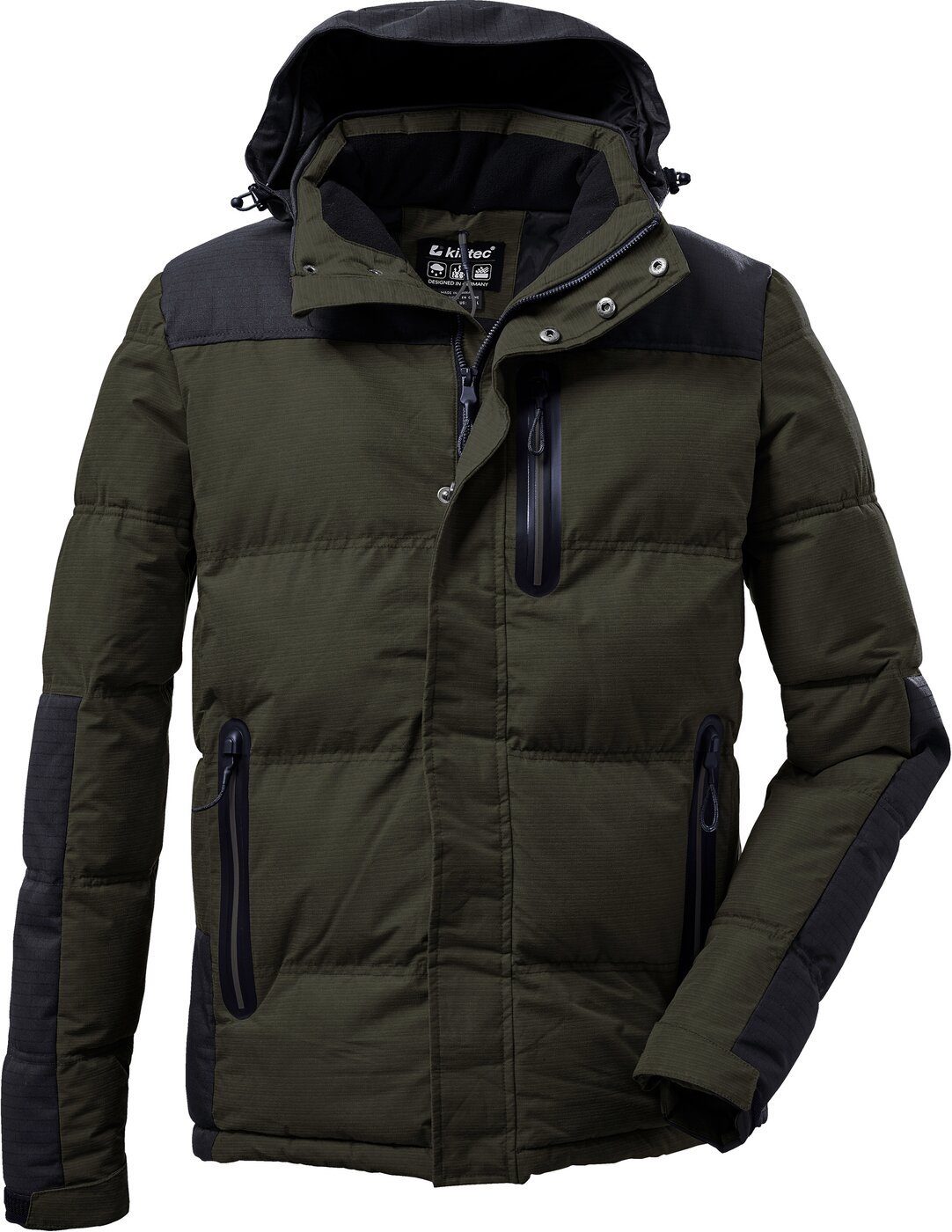 dunkeloliv Killtec 152 00756 Funktionsjacke JCKT MN KOW QLTD