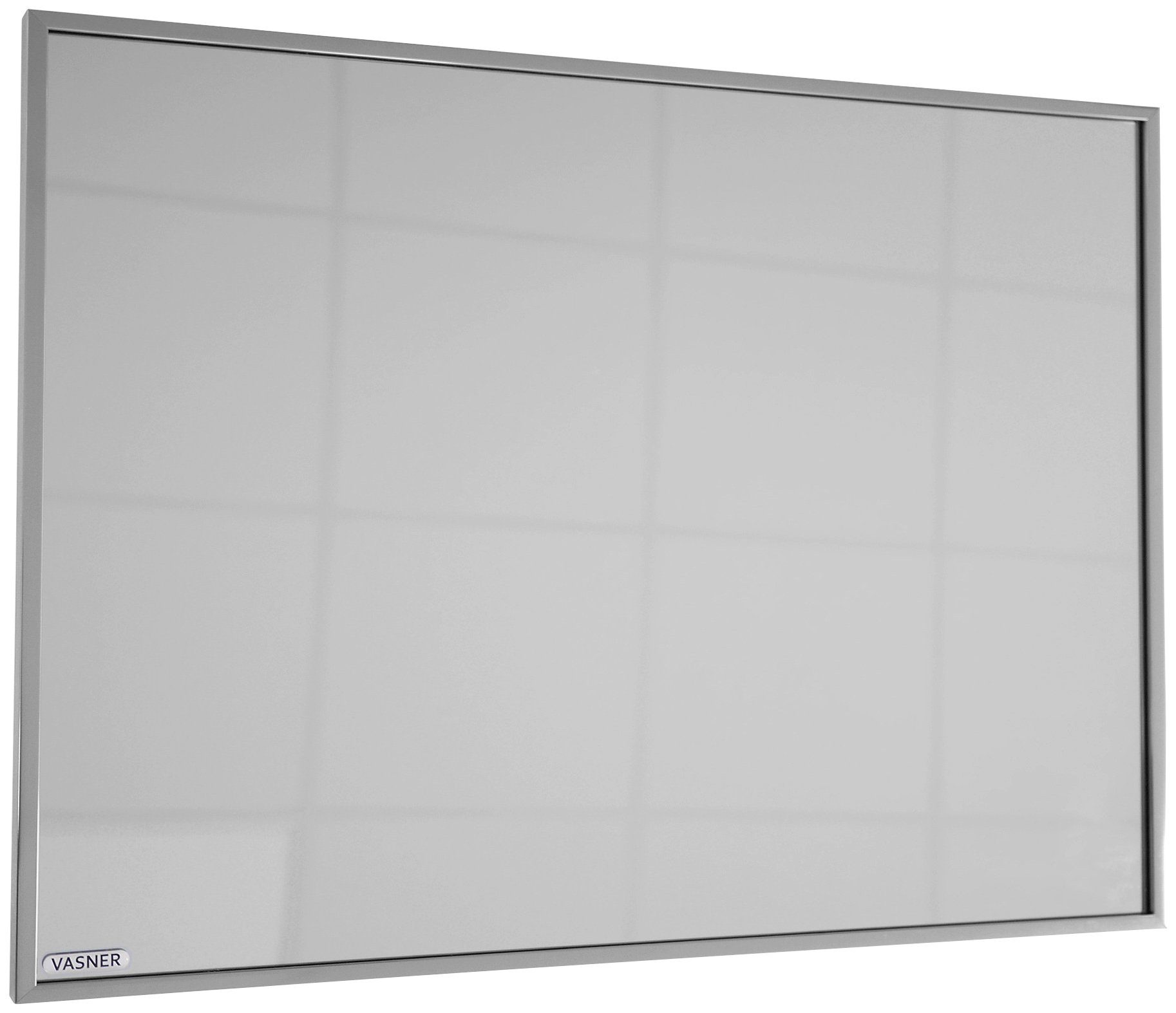 Vasner Infrarotheizung Zipris S, Glas/Titan, 600 W, 110x60 cm