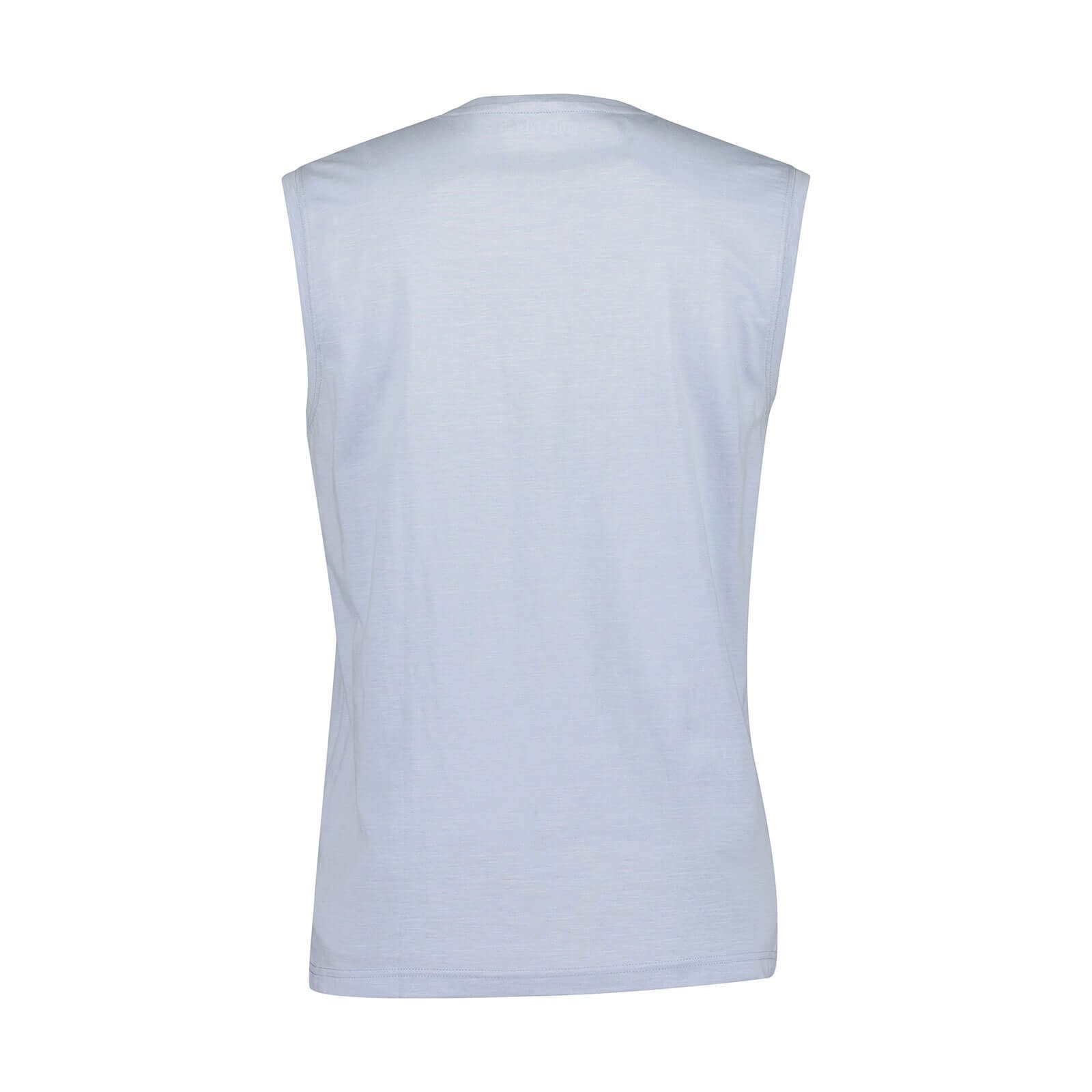 Blue Seven Rundhalsshirt 300038 Herren Muskel-Shirt - Trägershirt Sommershirt Ärmellos Moderner Frontprint im maritimen Stil, Baumwolle, Rundhalsausschnitt