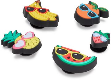 Crocs Schuhanstecker Jibbitz™ Cute Fruit with Sunnies (Set, 5-tlg., Kein Spielzeug. Nicht für Kinder unter 3 Jahren geeignet), mit verschiedenen Motiven