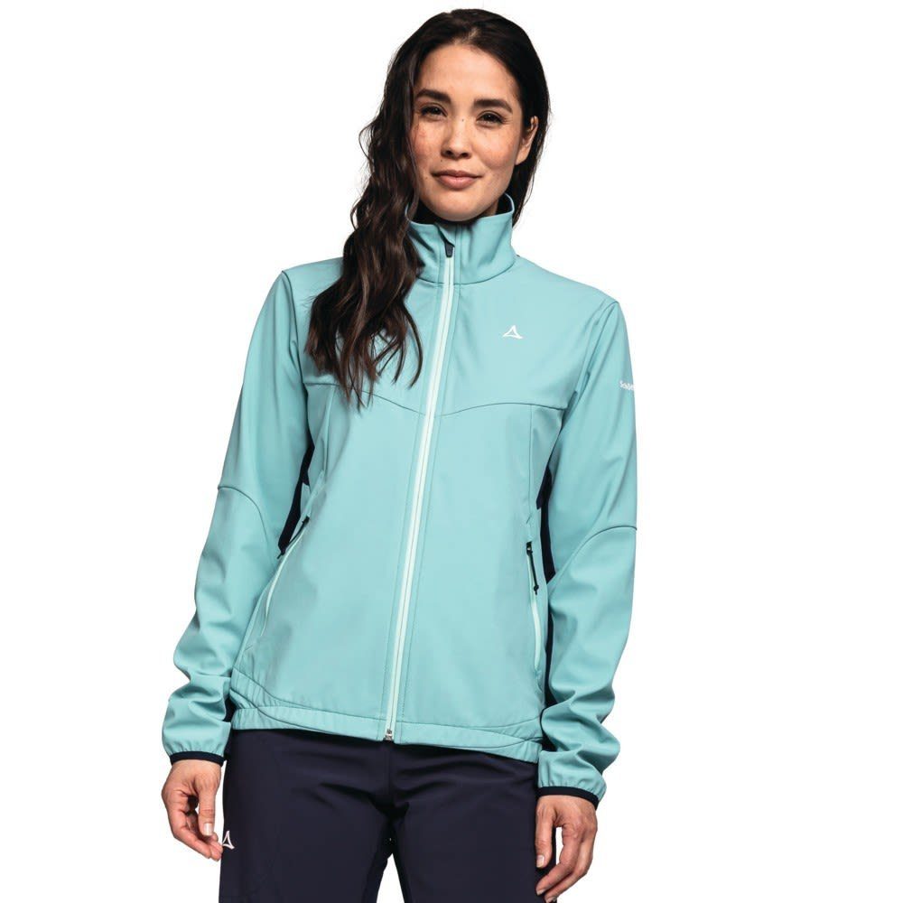 Schöffel Anorak Schöffel W Softshell Jacket Rinnen Damen Anorak Cole Blue