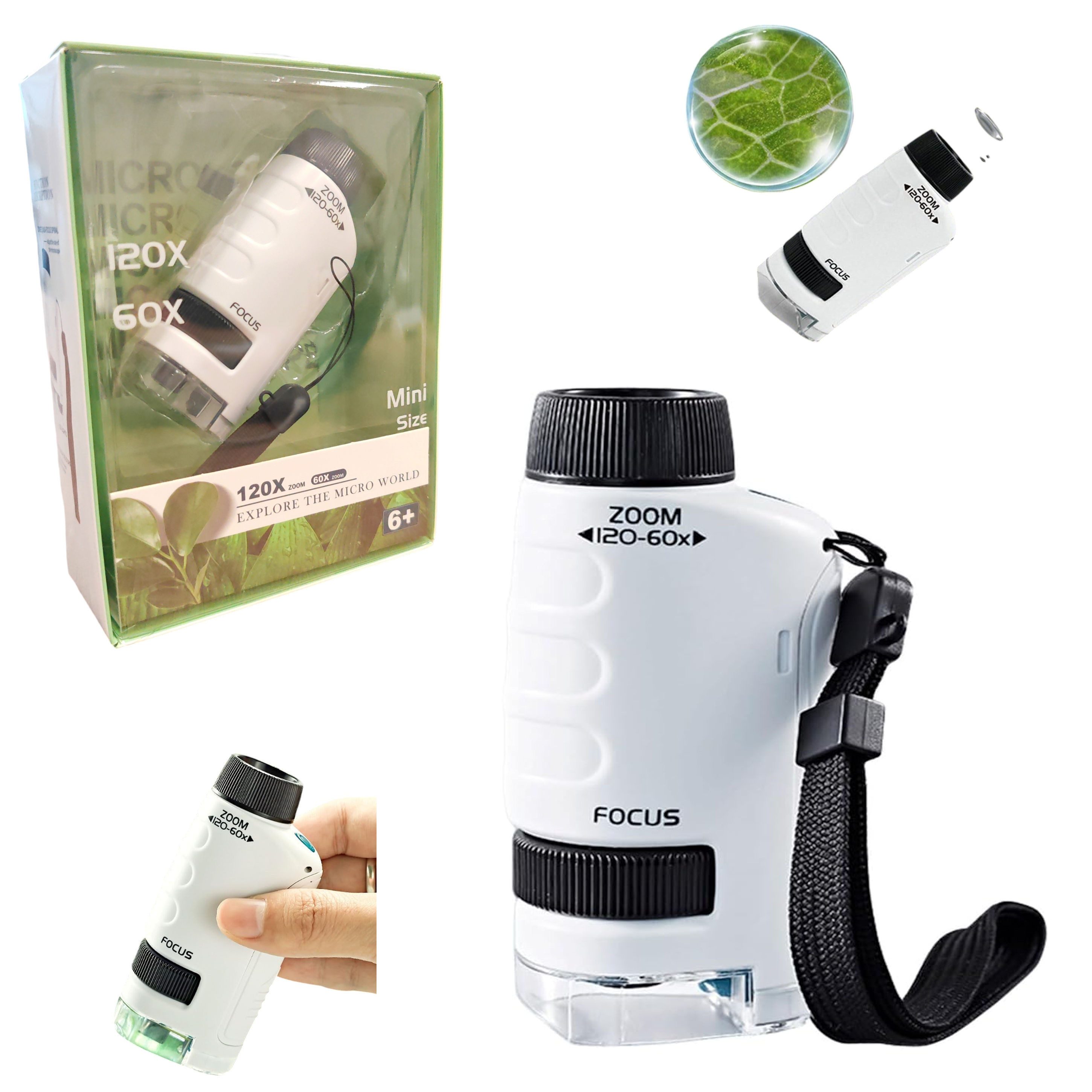 COIL Tragbares Kindermikroskop, Handheld-Tasche mikroskop, Kindermikroskop günstig online kaufen