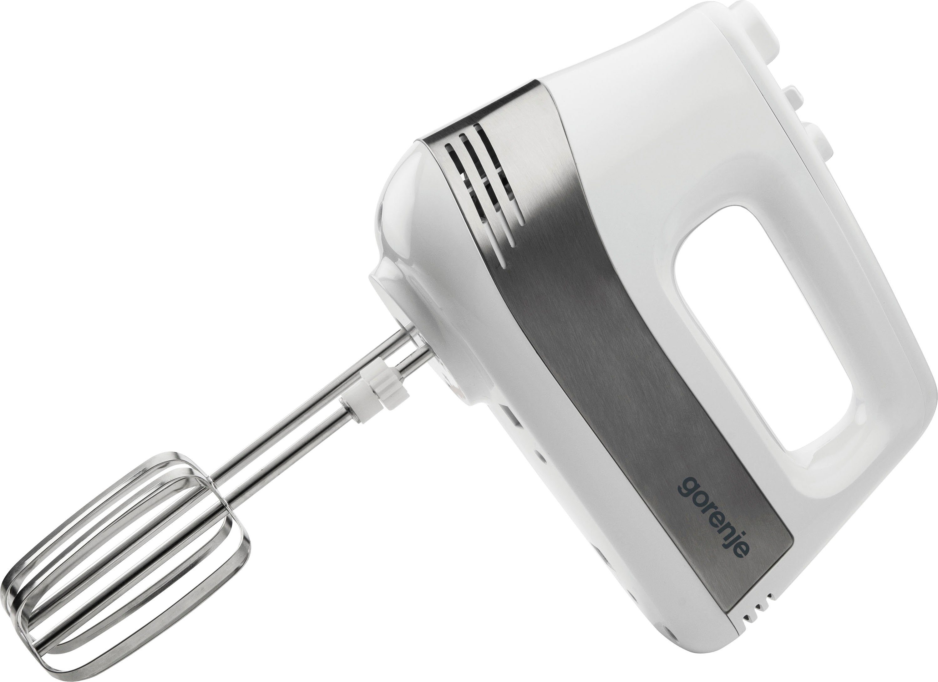 GORENJE Handmixer M 500 DCS, 500 W, 500 Watt Motor, Edelstahl  Rühr-/Knethaken