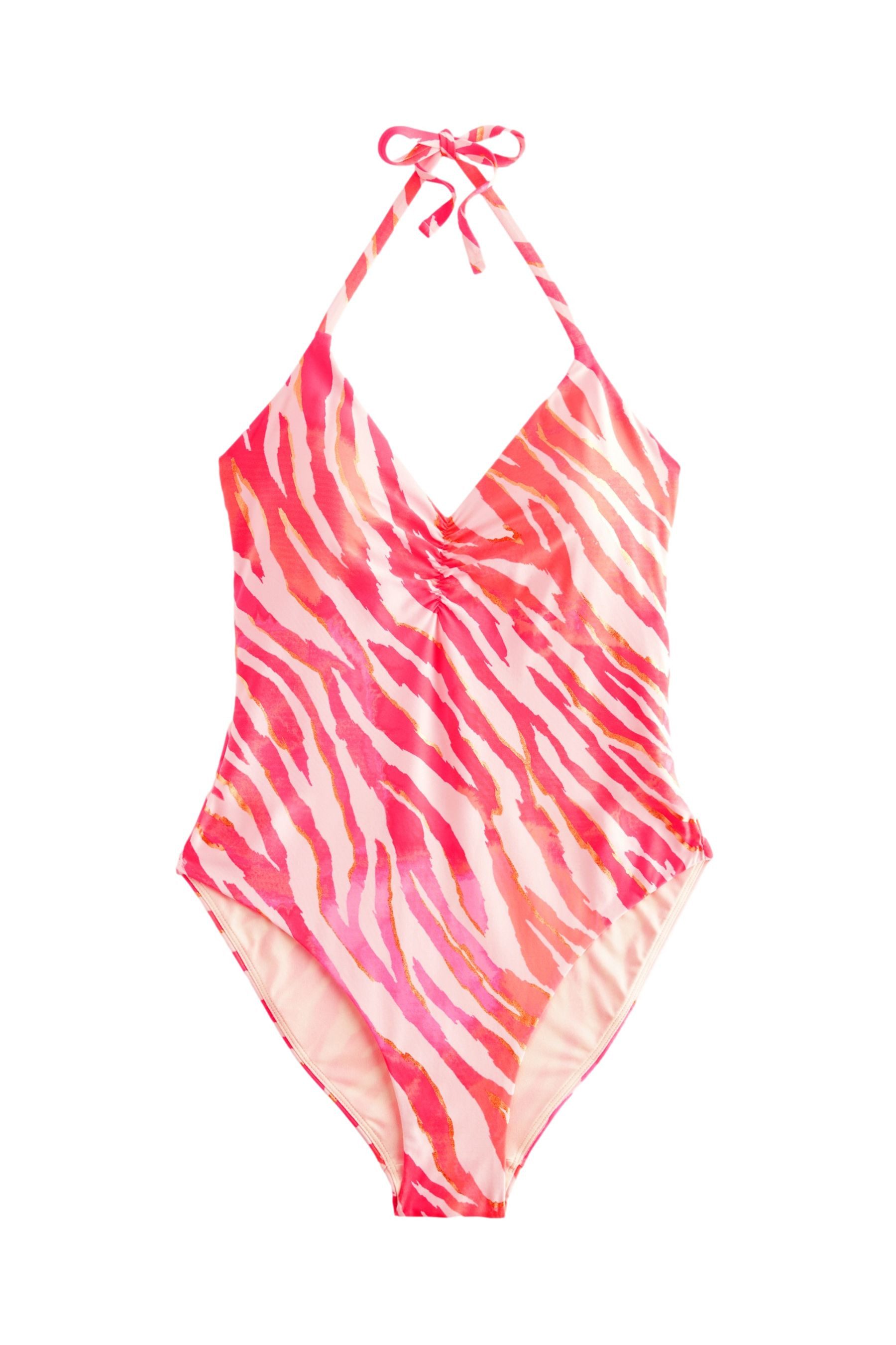 Next Badeanzug Bauchformender Badeanzug mit Neckholder günstig online kaufen