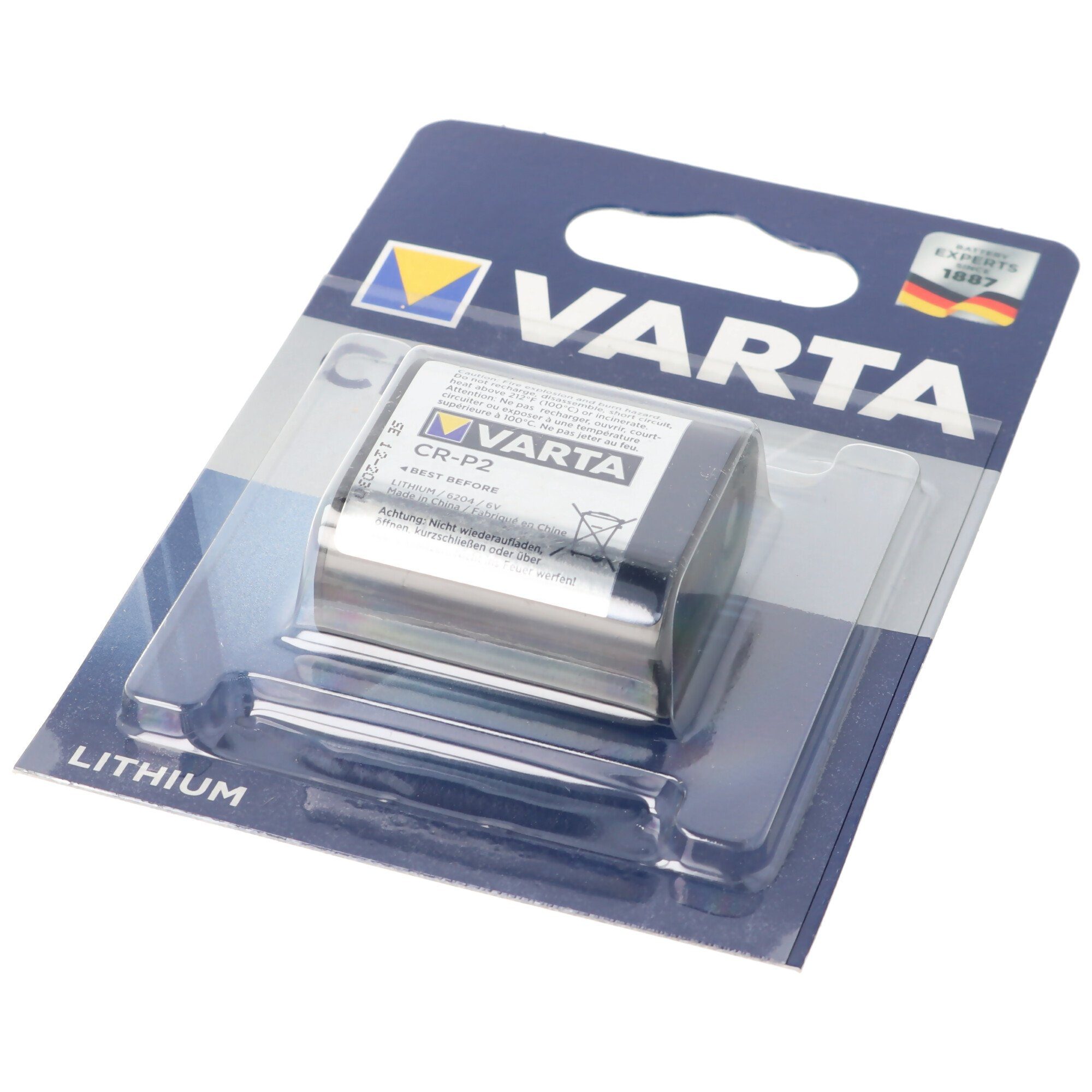 VARTA Batterie passend für Keramag 6V 577230, 5 Batterietyp Batterie Lithium Geberit
