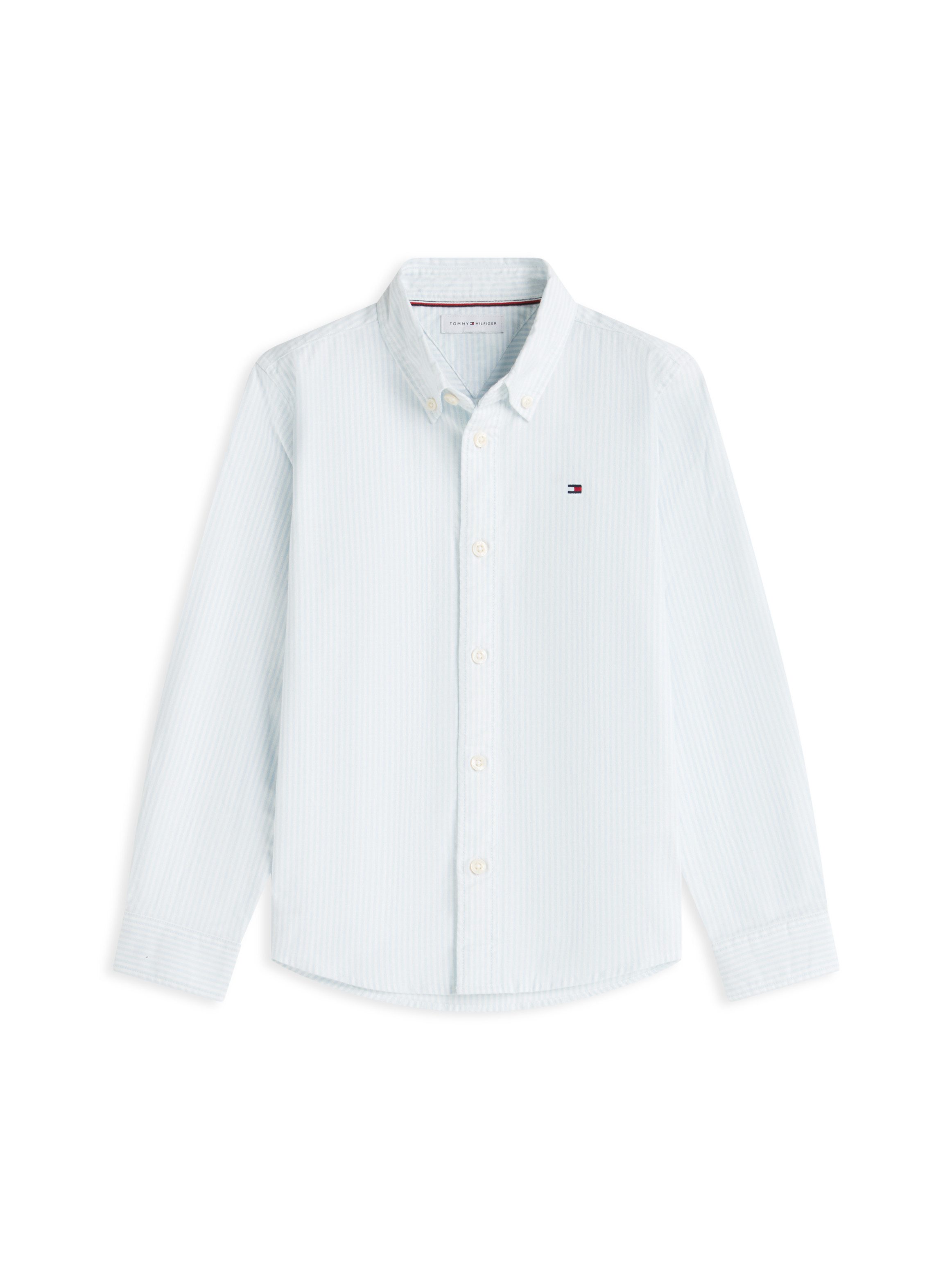 Tommy Hilfiger Langarmhemd Kinder bis 16 Jahre mit Button-Down-Kragen – Bild 5 von 5
