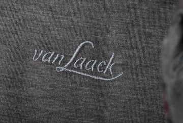 Van Laack Shirttop Van Laack Damen Bluse Hemdbluse Gr. M Grau Neu