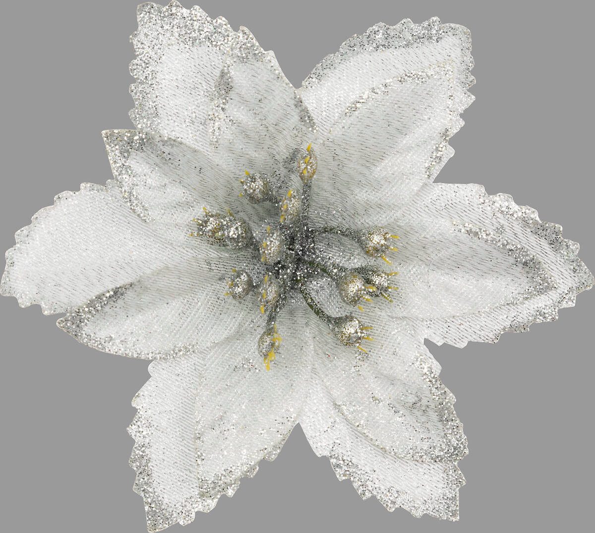 Atmosphera Créateur d'intérieur Serviettenring Serviettenringe, Weihnachtsstern, 2er-Set, Kunststoff, (2er-Set), Weihnachtsstern