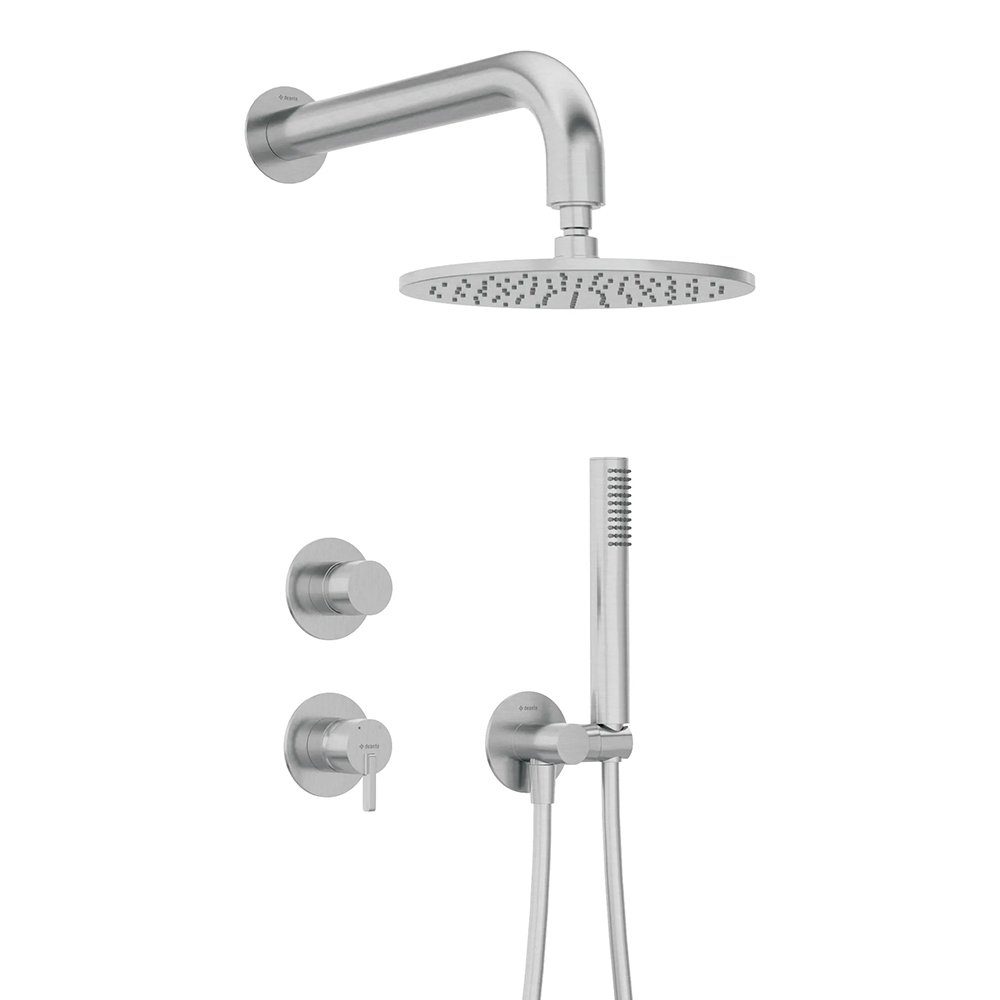 Lomadox Duscharmatur SILIA-30 Unterputz-Duscharmatur, 4-teilig, Edelstahl günstig online kaufen