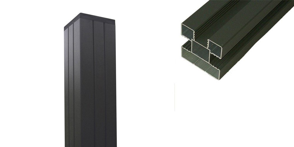 Woodstore24 Zaunpfosten Pfosten für WPC Zaun günstig online kaufen