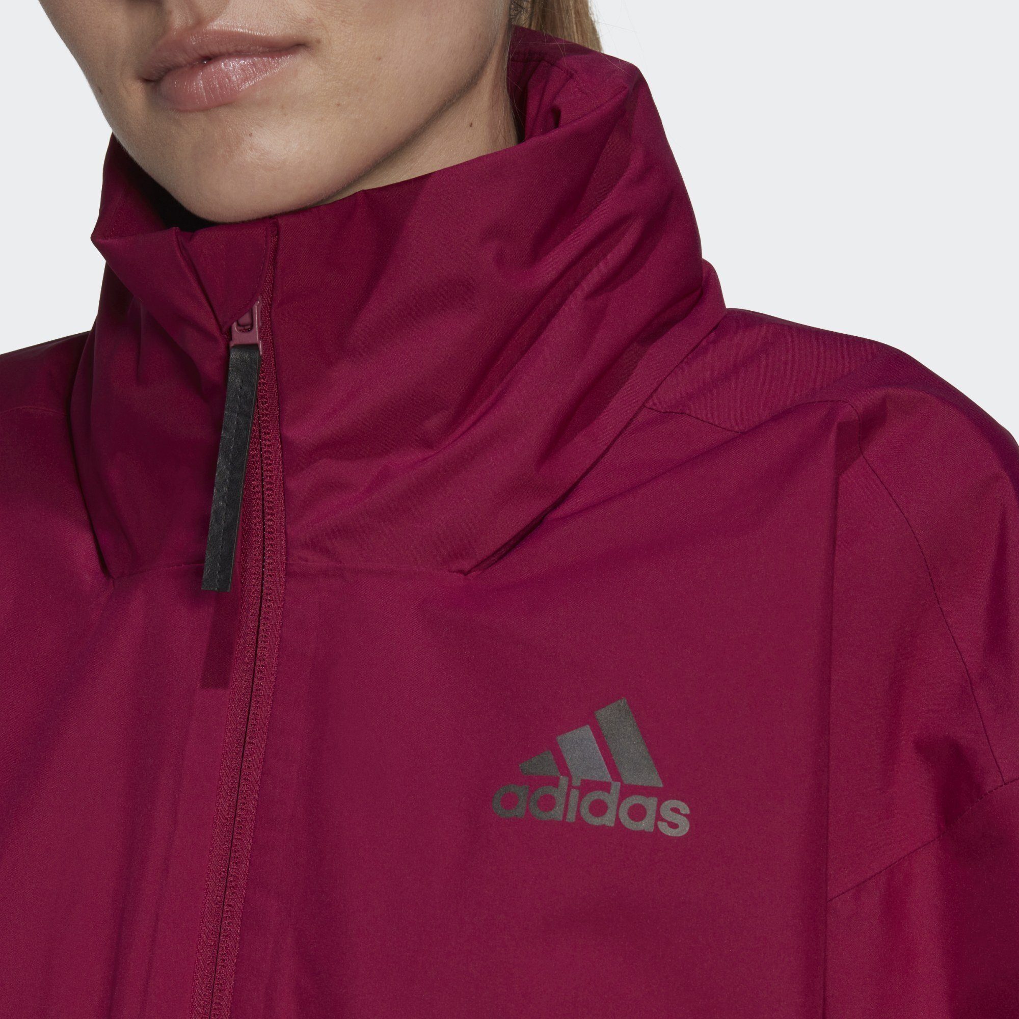 TRAVEER Power Regenjacke JACKE Sportswear adidas TERREX Berry RAIN.RDY