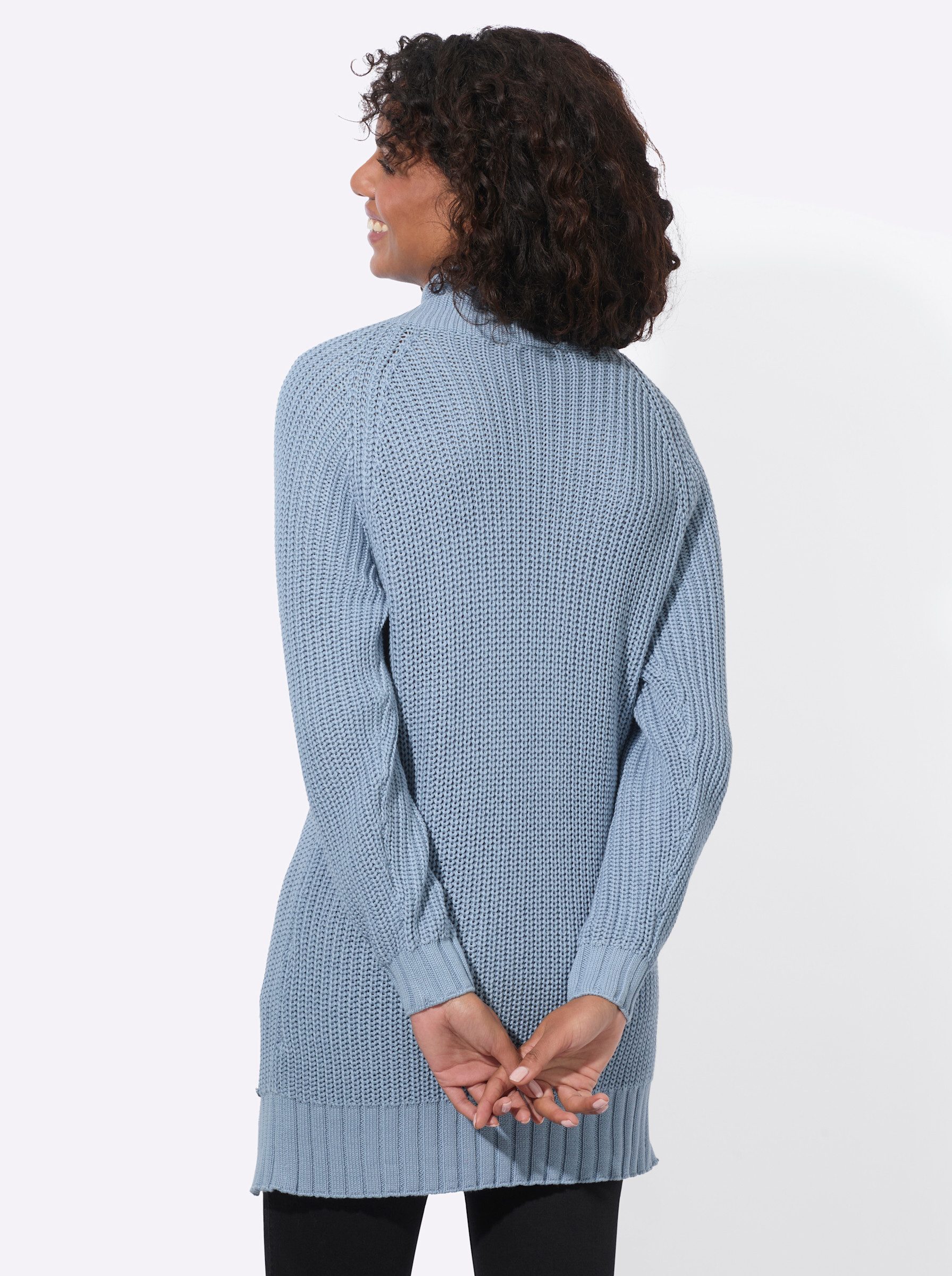 Witt Strickpullover Longpullover Langarm