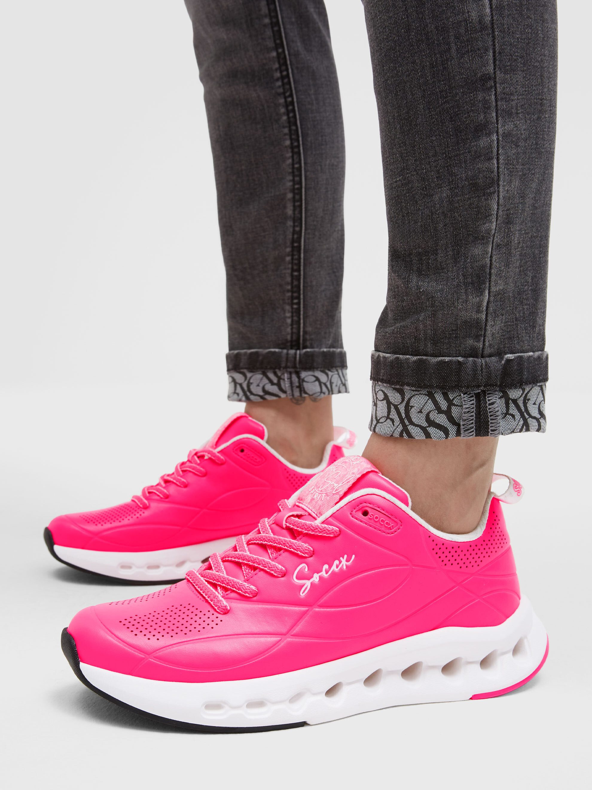 SOCCX Sneaker mit Wechselfußbett