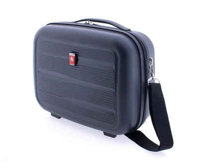 GLADIATOR Beautycase Hartschale - 34x15x27cm - schwarz, blau, grün od. beige