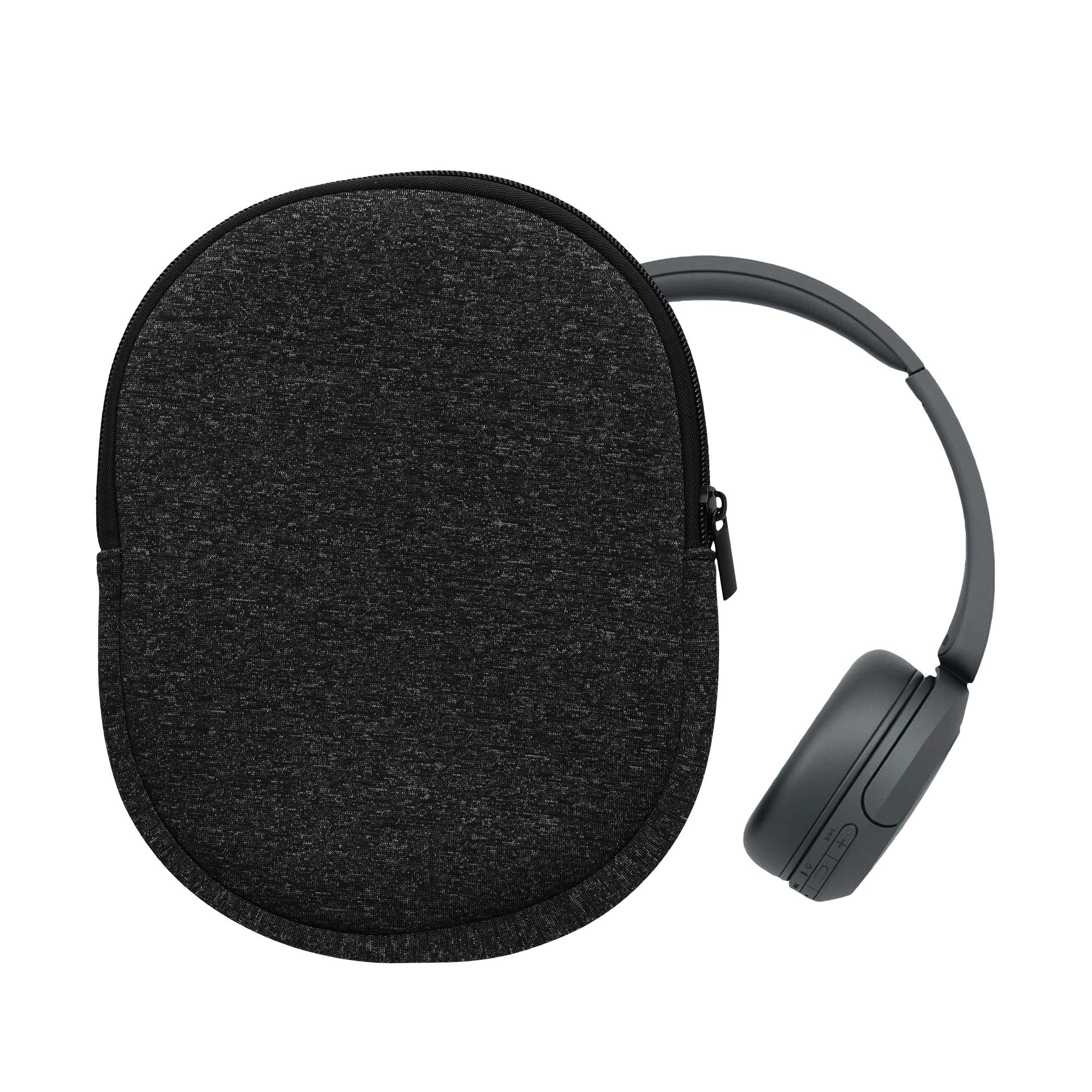 kwmobile Kopfhörer-Schutzhülle Hülle für Sony WH-CH520 / WH-CH510 / MDR-ZX110 Neopren Tasche, Case für Headset aus robustem Neopren Stoff von kwmobile