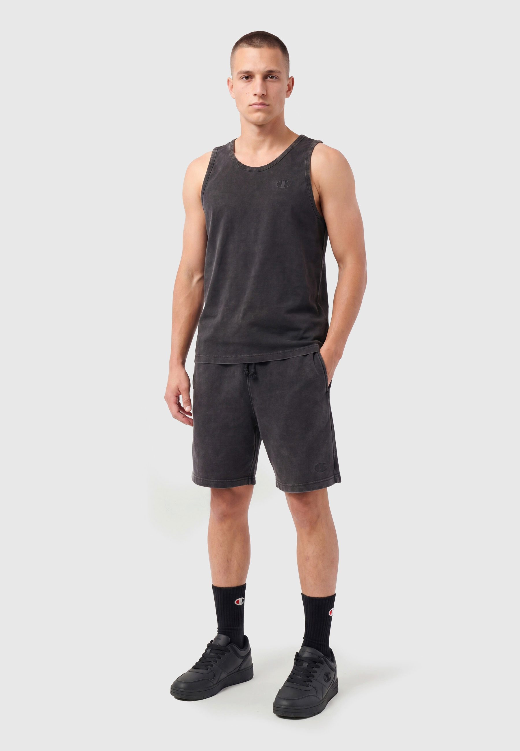 Champion Tanktop Tank Top Slim Fit sportlicher Stil, ärmelloses Tanktop, für Sportmode, aus Baumwolle