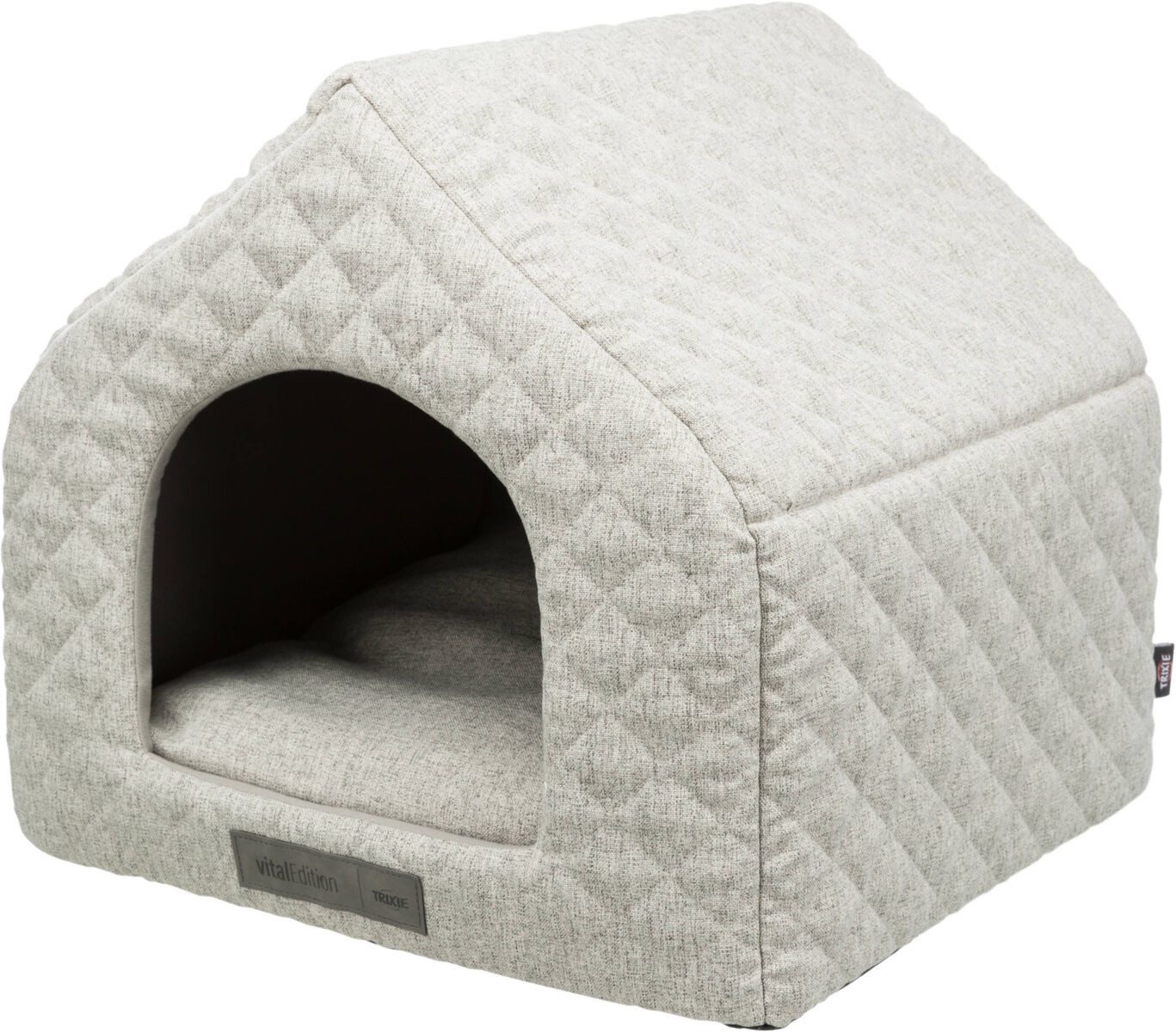 TRIXIE Tierhöhle Vital Höhle Noah - hellgrau - 45 × 40 × 43 cm