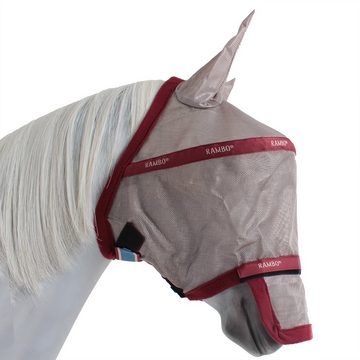 Horseware Fliegenmasken Horseware Rambo Plus Fly Mask Untreated