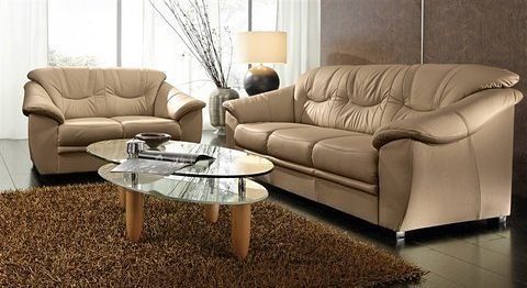 sit&more Polstergarnitur Top Savona, NaturLEDER® (2-tlg), bestehend aus je günstig online kaufen