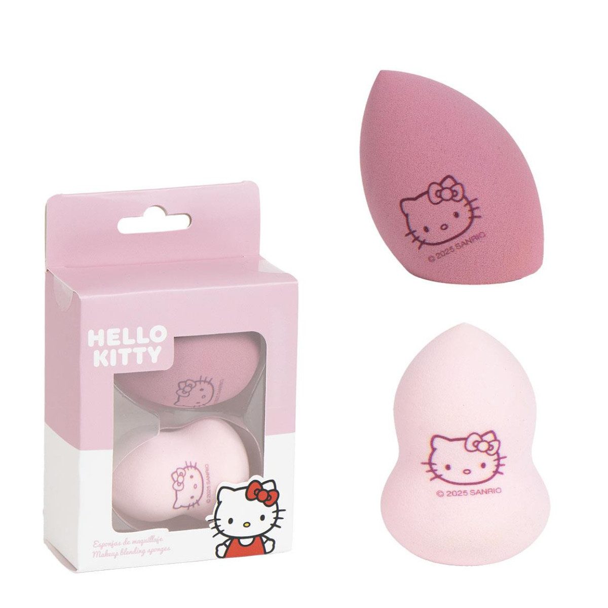 Cerda Make-up Schwamm Sanrio Hello Kitty Foundation Schwamm – elastischer Make-up Applikator