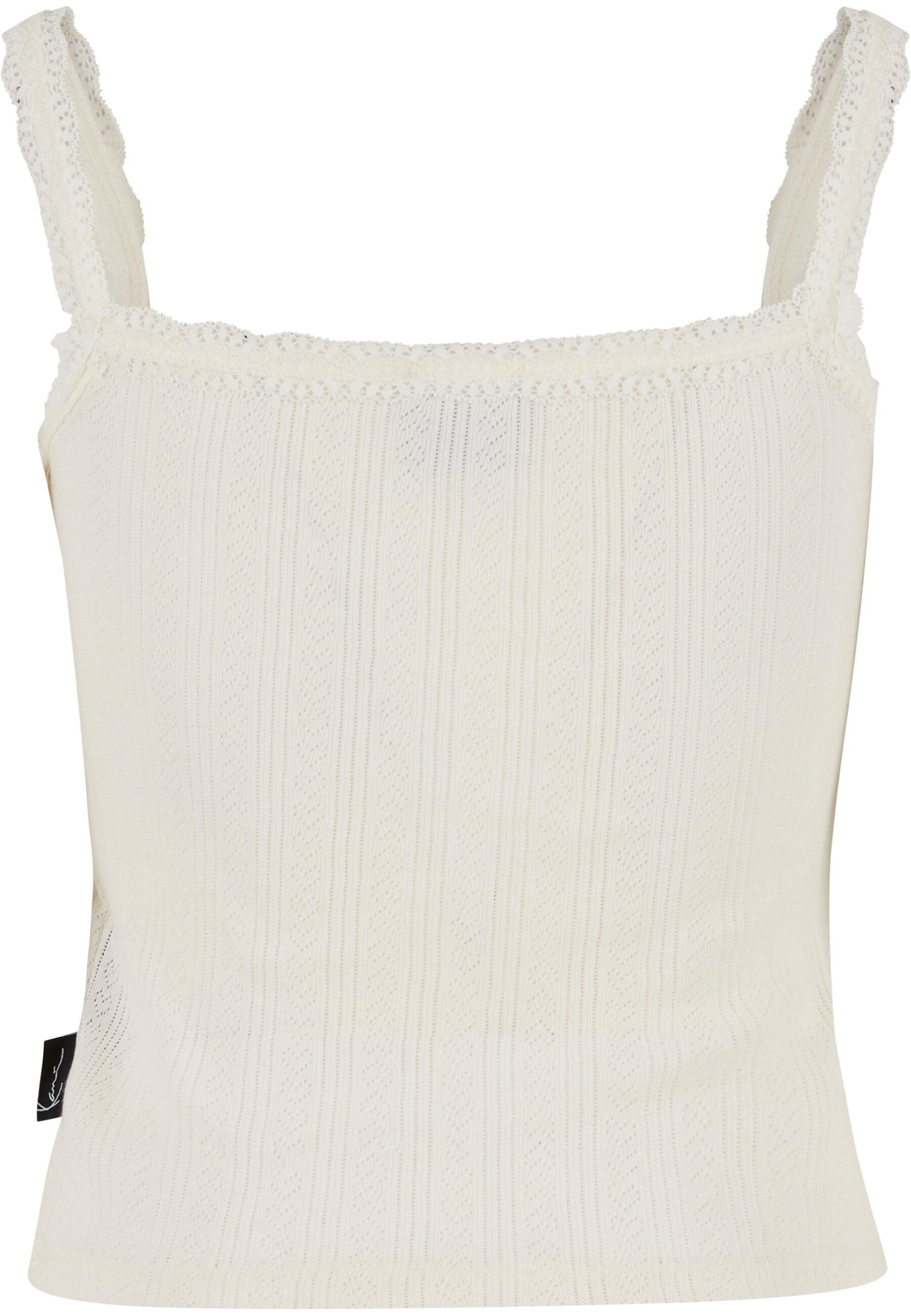 Karl Kani Muskelshirt Karl Kani Woven Signature Pointelle Top (1-tlg) günstig online kaufen