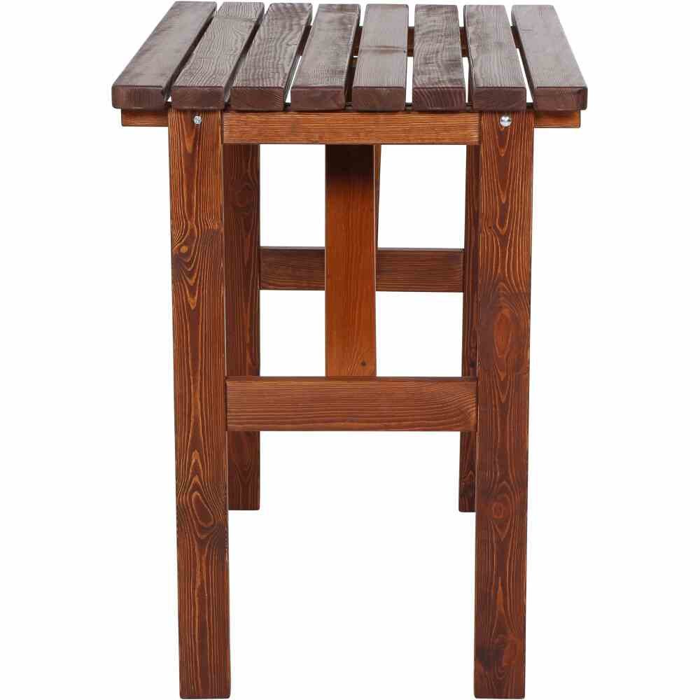Fun Star Bartisch Tessin Bartisch 125cm x 79cm x 108cm Kiefernholz braun