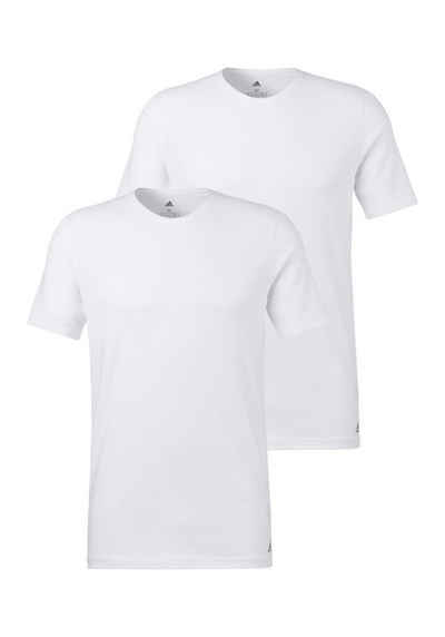 adidas Sportswear T-Shirt "Active Flex Cotton" (2er-Pack) mit Rundhalsausschnitt, Slim Fit