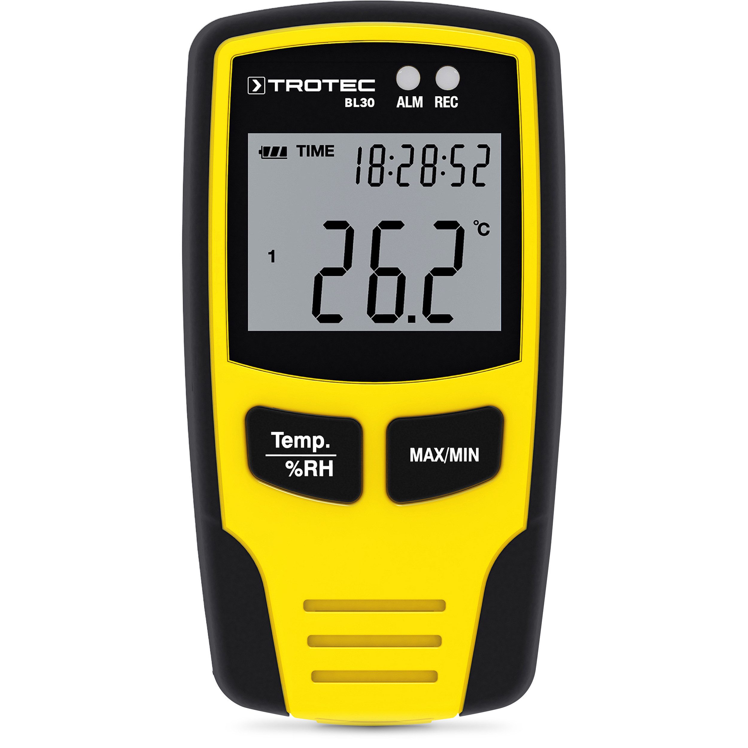 TROTEC Klimamesser TROTEC Klimadatenlogger BL30, Die optionale Profi-Version der Software erlaubt zudem u.a. den Export