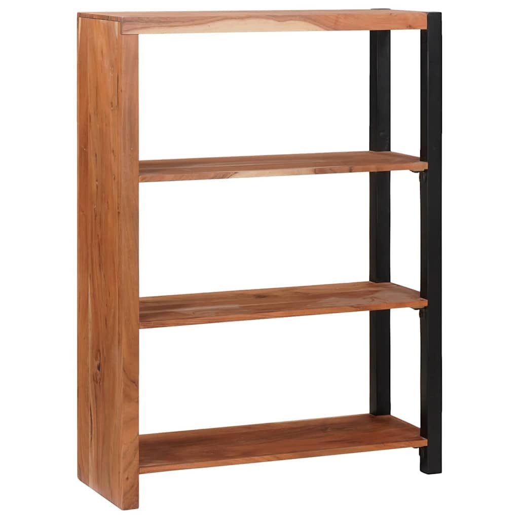 vidaXL Bücherregal Bücherregal Braun 80 x 30 x 110 cm Massivholz, 1-tlg.