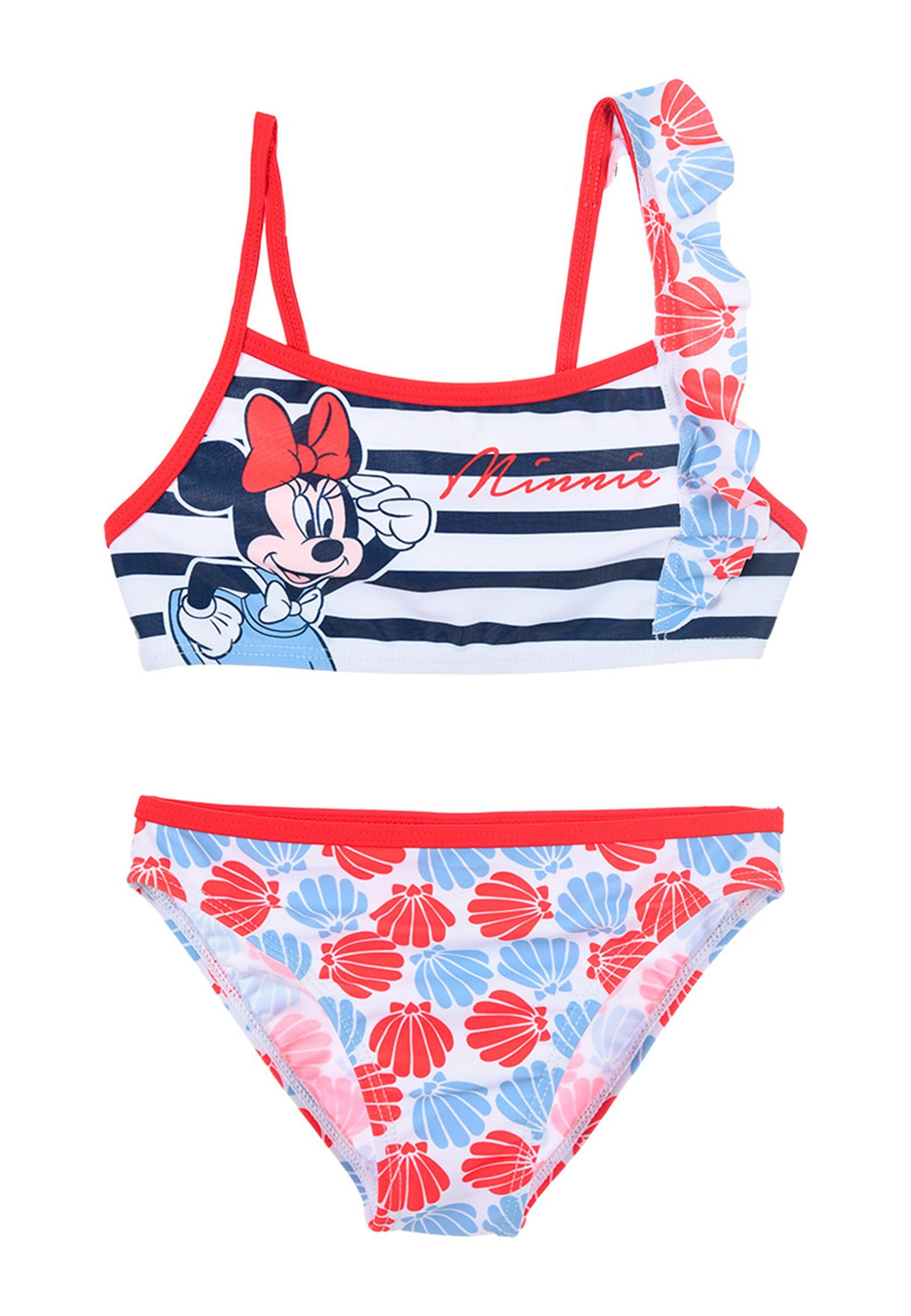 Disney Minnie Mouse Badeanzug Mädchen Badeanzug Bademode Bade-Set Bikini