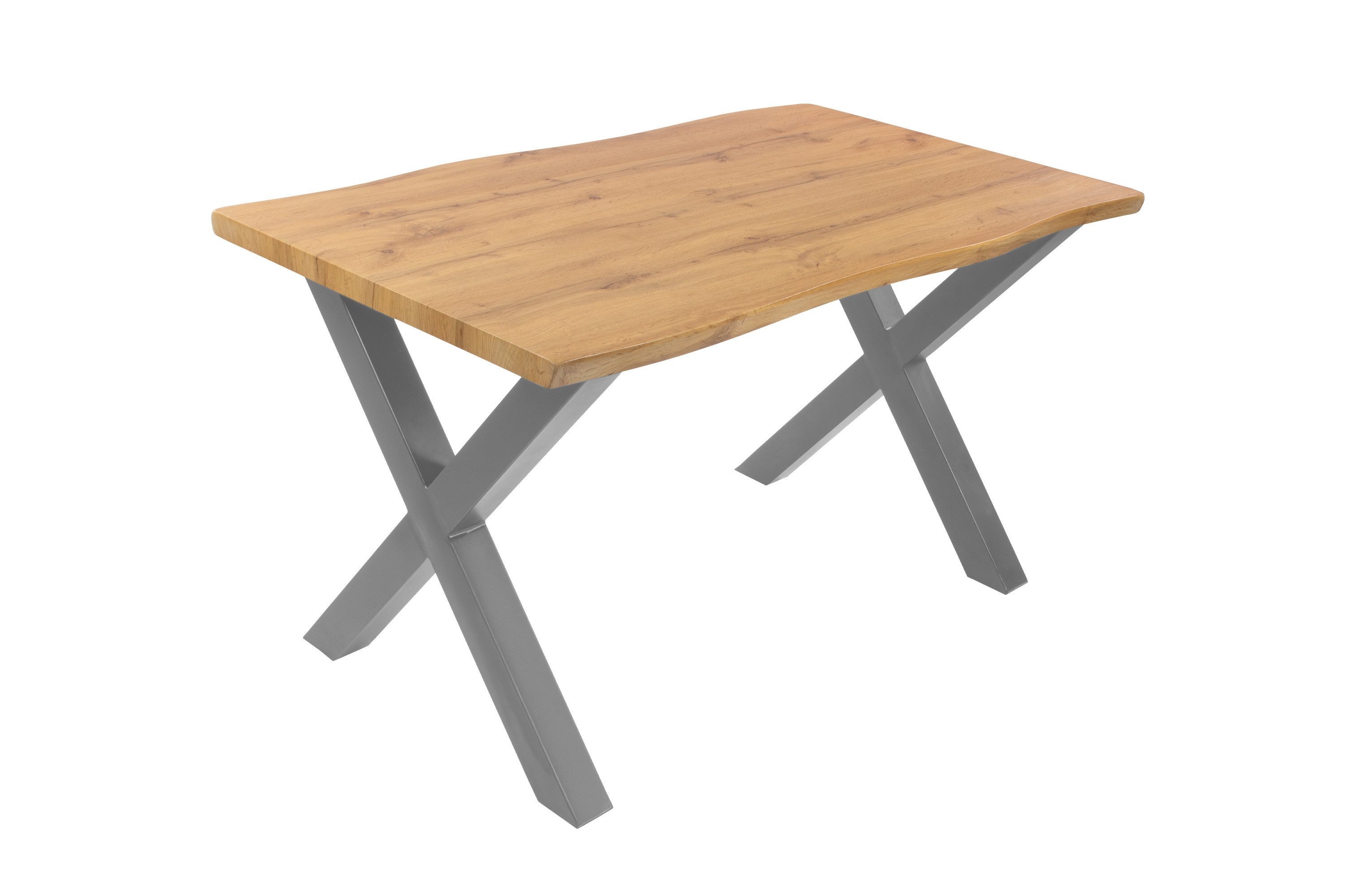 Loreno® Esstisch Josy, Wildeiche Holz-Optik, Baumkante, günstig online kaufen