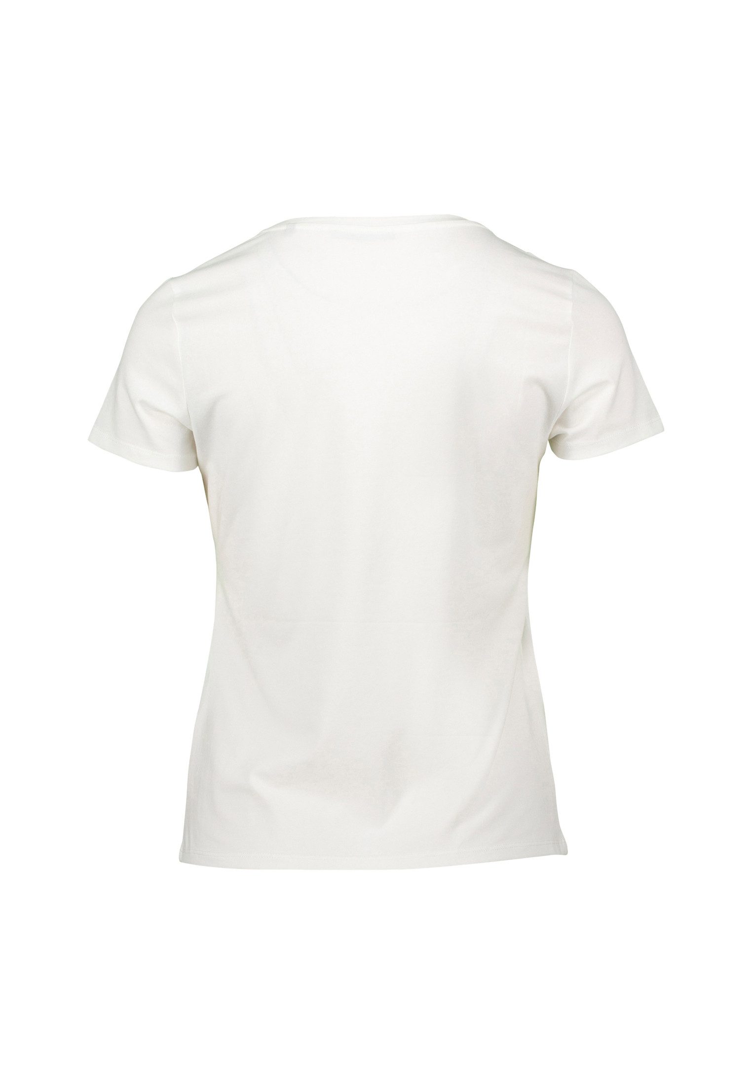 Zero Kurzarmshirt Damen mit Aufdruck und Schleife (1-tlg) weiteres Detail