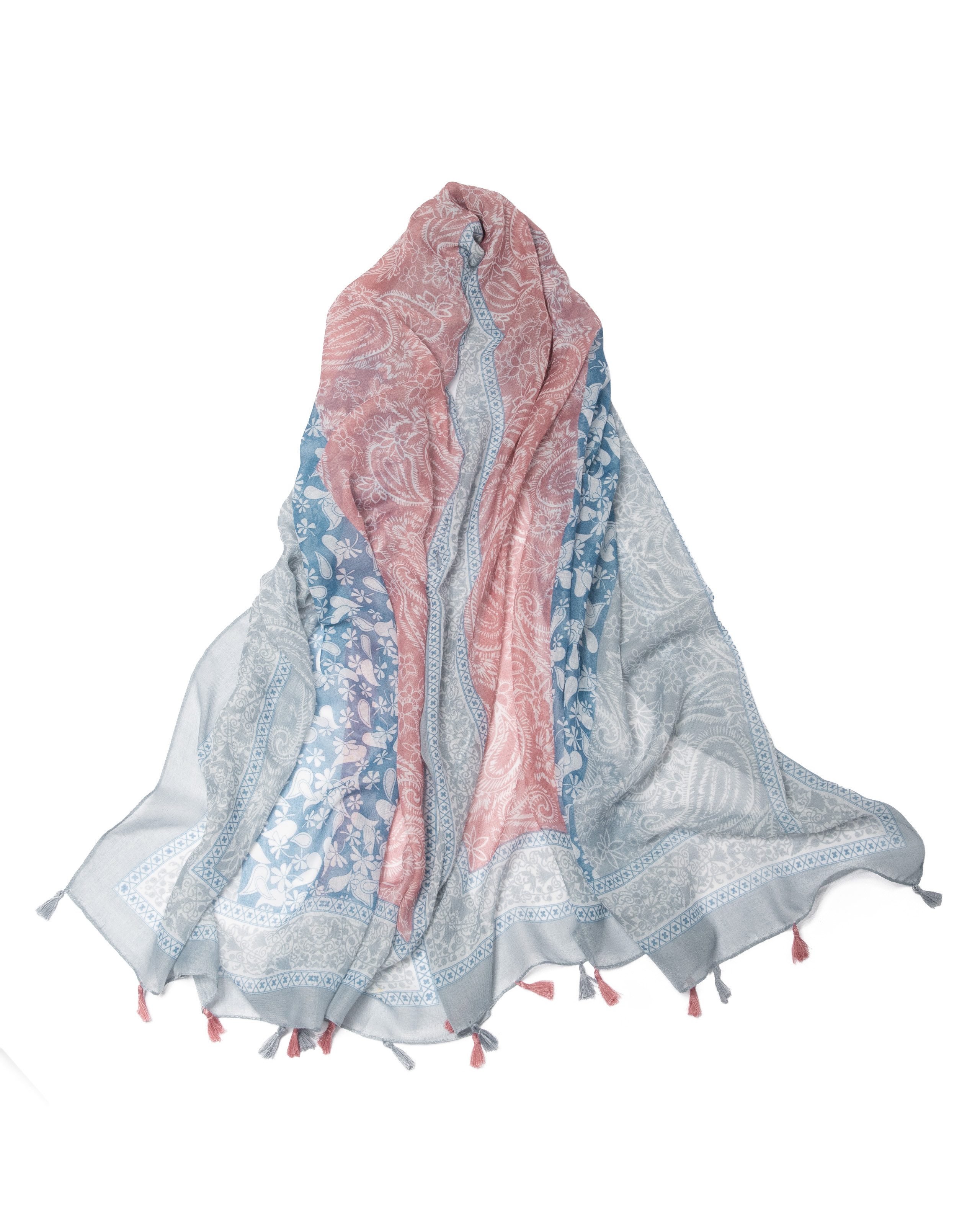 MayTree Modeschal Sommerschal, Sarong 90 x180 cm, (Stück, 1-St)