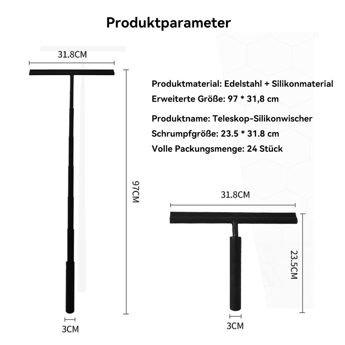 Welikera Duschabzieher Vielseitiger Wischer Für Fensterglas,Boden,Mit günstig online kaufen