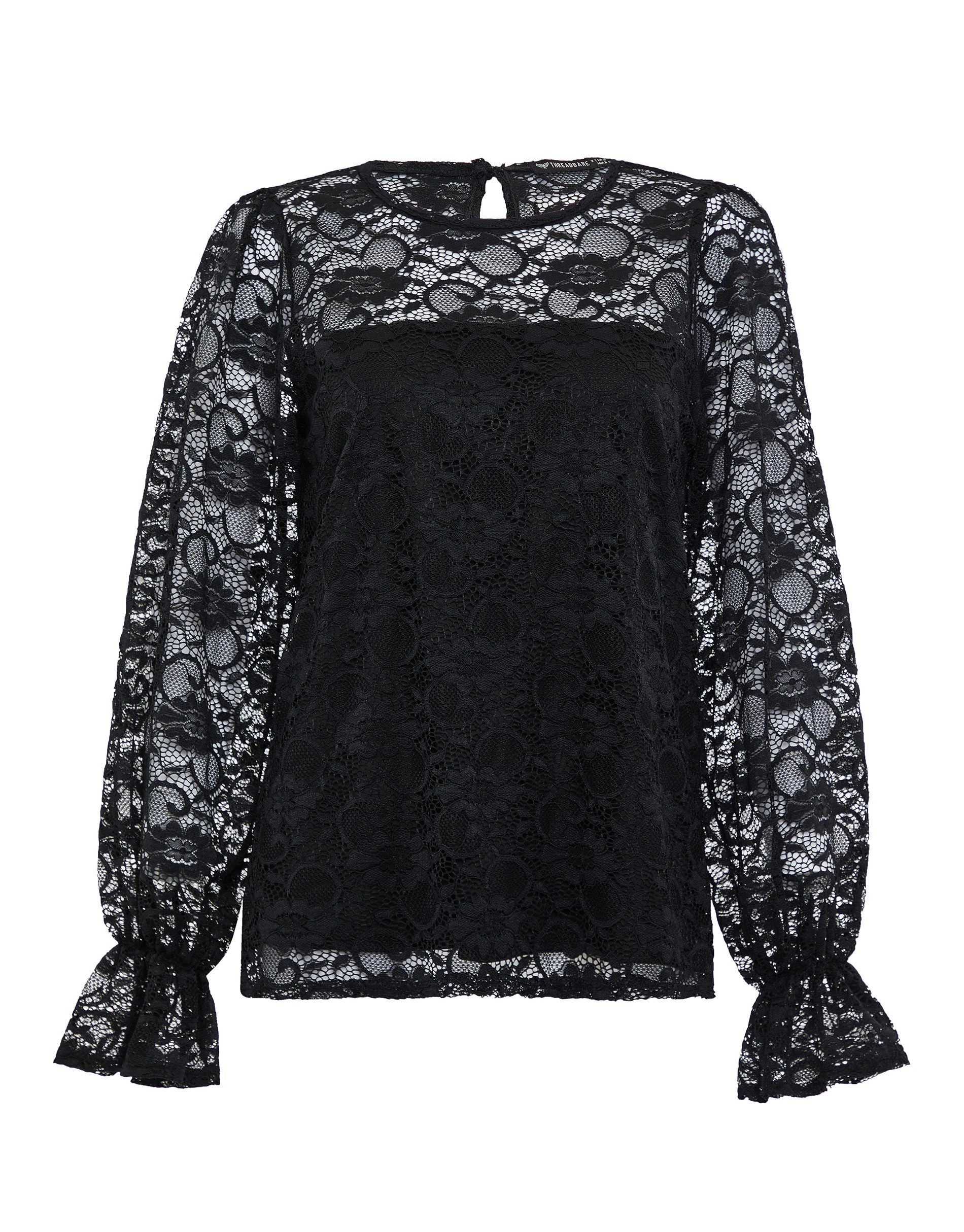 Threadbare Blusentop (1-tlg) mit tollen Spitzen-Elementen