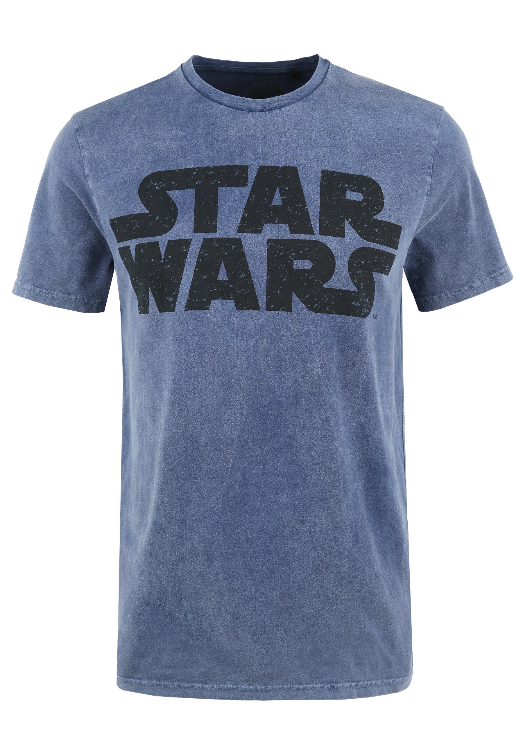Star Recovered Logo Bio-Baumwolle GOTS Vintage zertifizierte T-Shirt Wars
