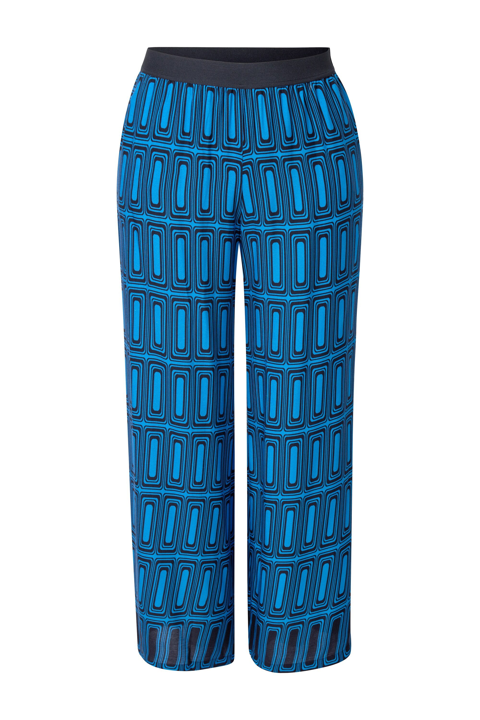 Ulla Popken Schlupfhose Hose grafischer Druck günstig online kaufen
