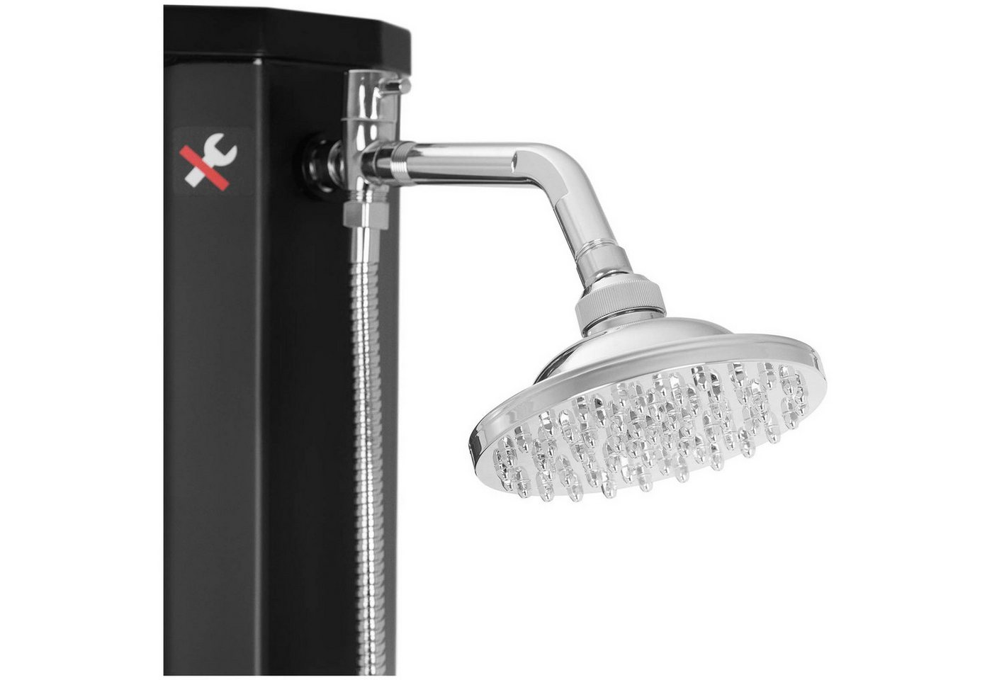 Thumbnail - Uniprodo Gartendusche Solardusche 35 l Tank inkl. Regendusche, Handbrause, Wasserhahn