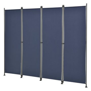 pro.tec Paravent, »Modica« Trennwand Outdoor Sichtschutz 170x215cm Dunkelblau