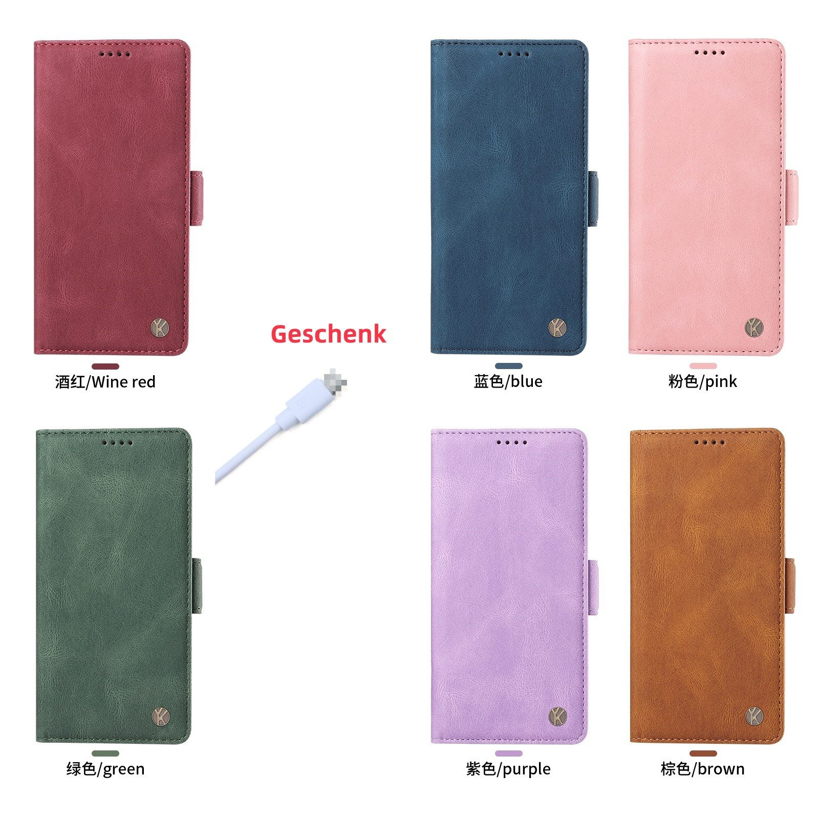 Innocase Handyhülle Leder Hülle Case Mit Kartenschlitz für Sony Xperia 1 5 10 vi v iii iv