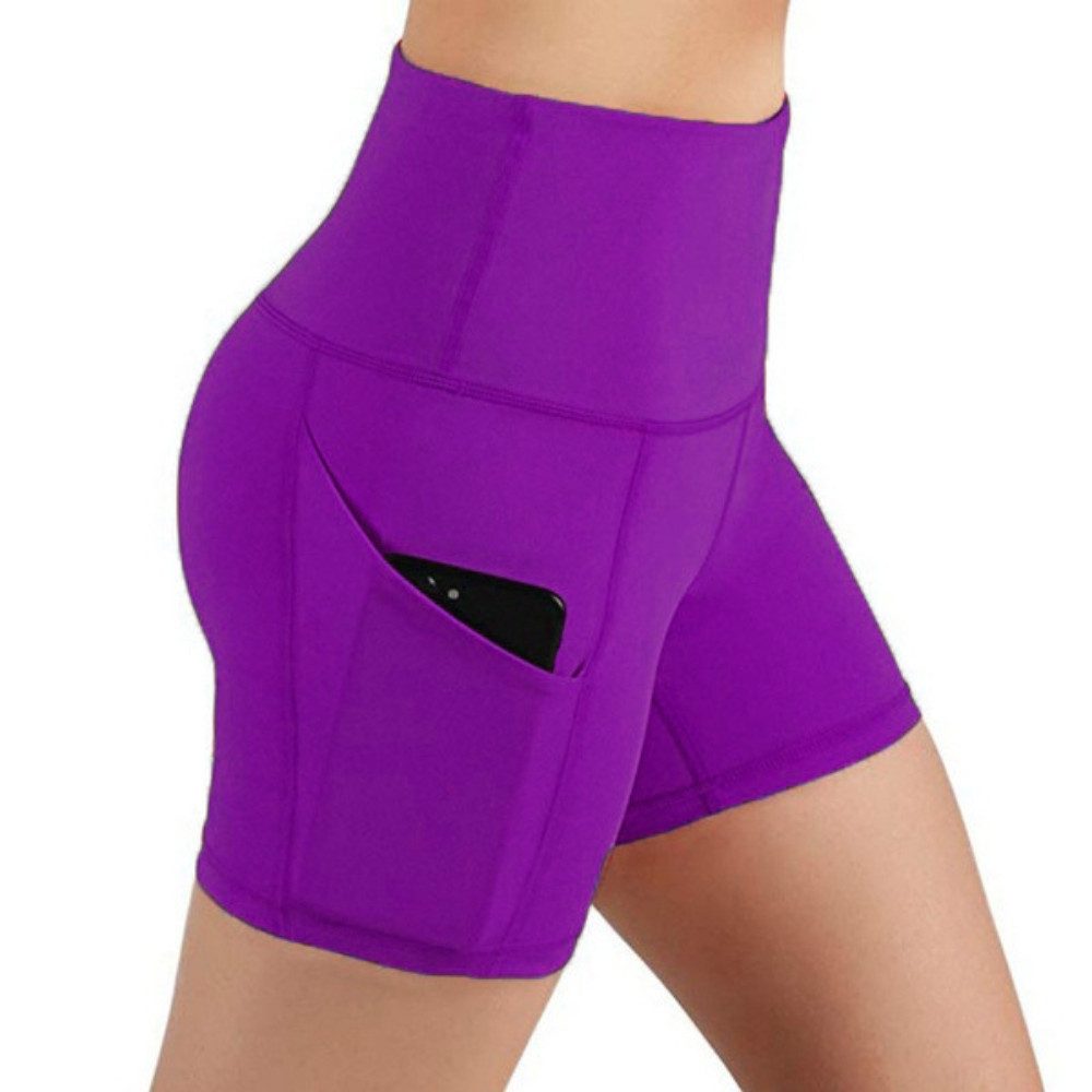 Blusmart Shorts Damen-Sportleggings (Doppelte Seitentaschen, hohe günstig online kaufen