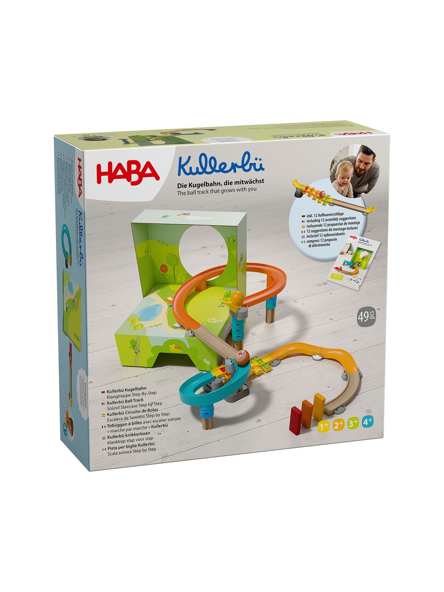 Haba Kugelbahn Kullerbü Klang, Murmelbahn, Marble Run, Kugelbahnspiel