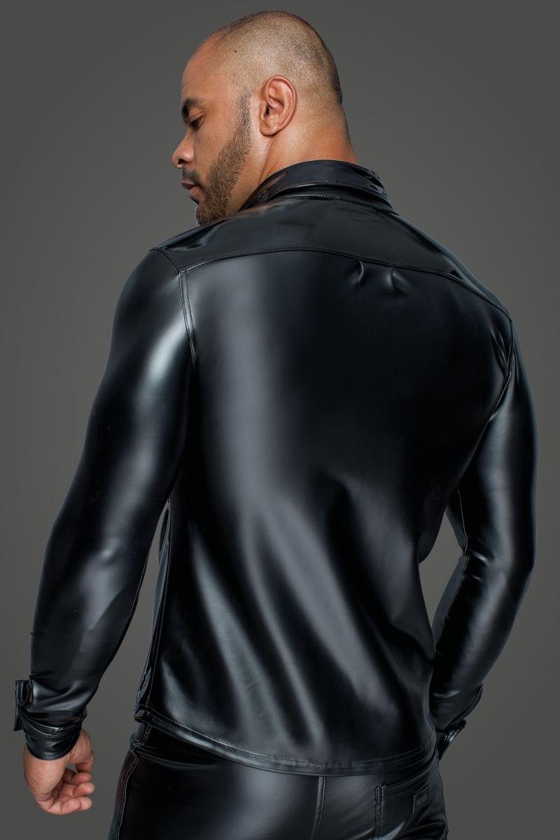 Noir Handmade Men Langarmhemd Herren-Hemd in günstig online kaufen